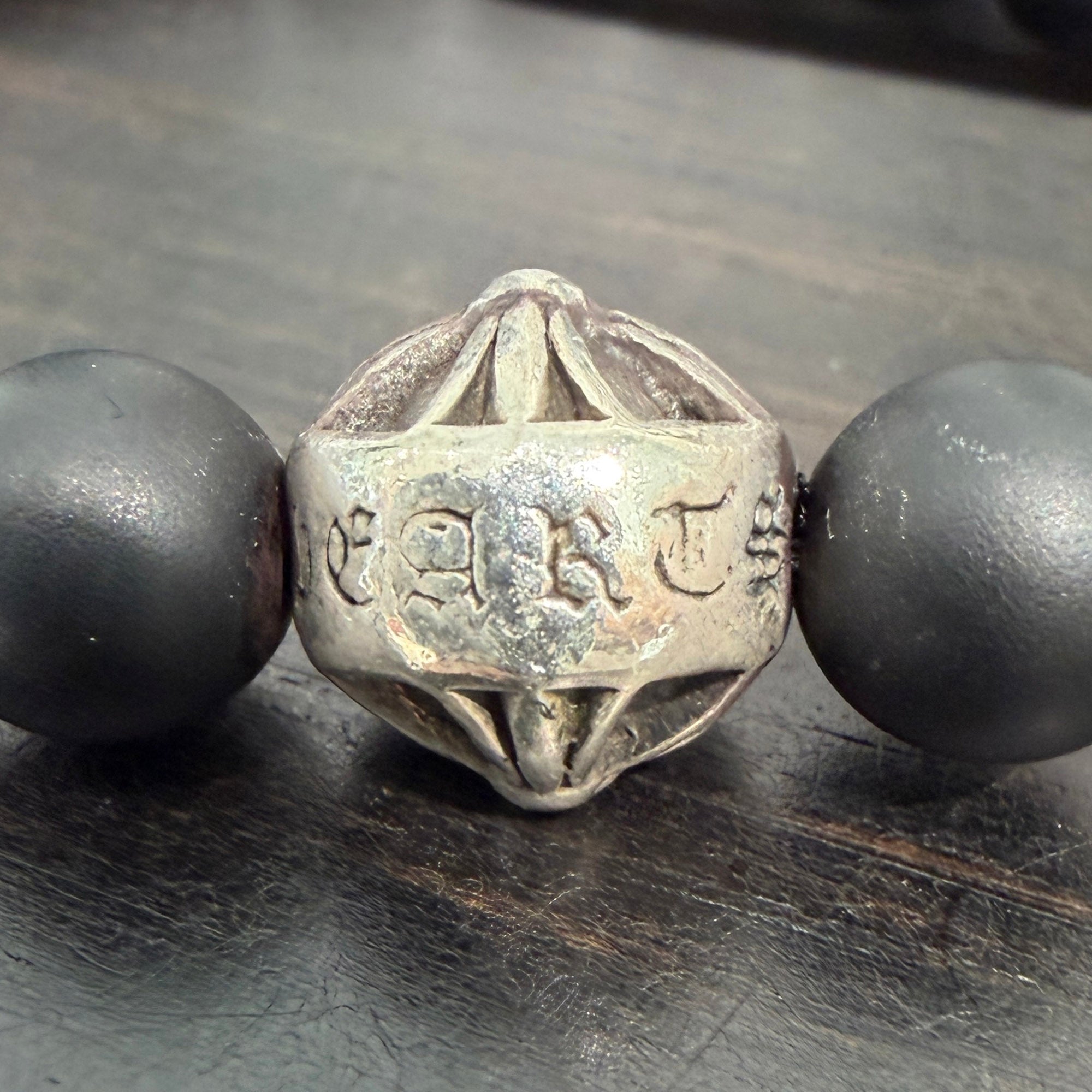 CHROME HEARTS CH Logo Ball Beads Bracelet Size 10mm クロムハーツ CHロゴボール ビーズブレスレット サイズ10mm
