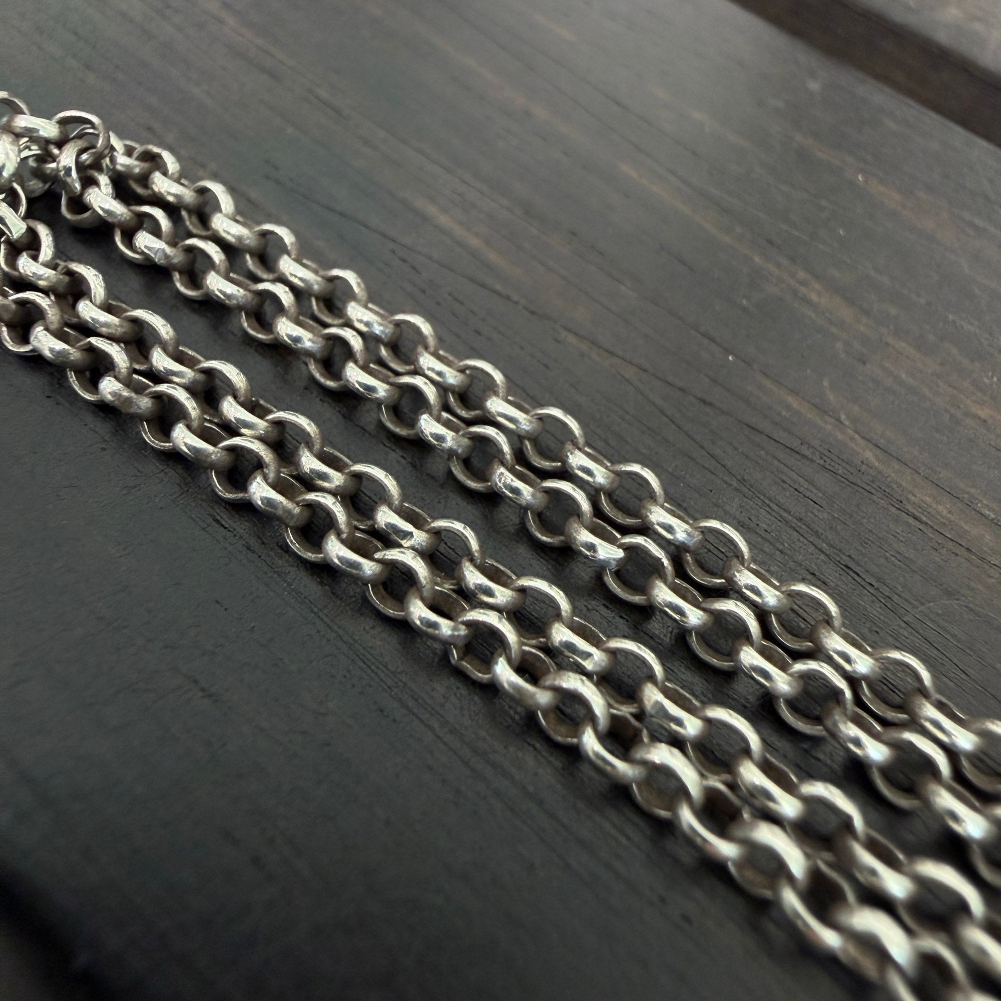 CHROME HEARTS Roll Chain Necklace Size 24 Inch クロムハーツ ロールチェーン ネックレス サイズ24インチ