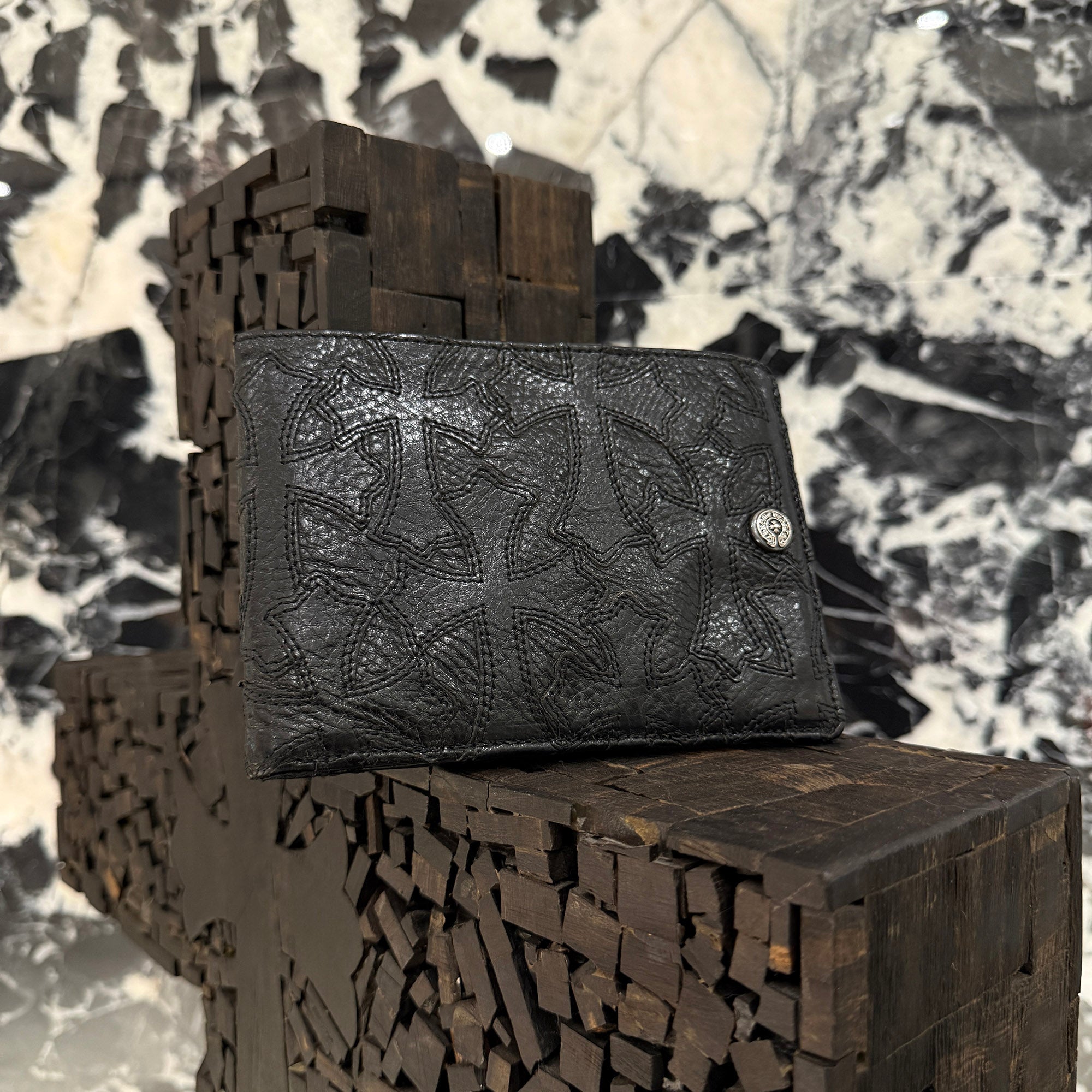 CHROME HEARTS "AINT NOTHING 2 DO" Leather Wallet クロムハーツ アイントナッシングトゥドゥ レザーウォレット