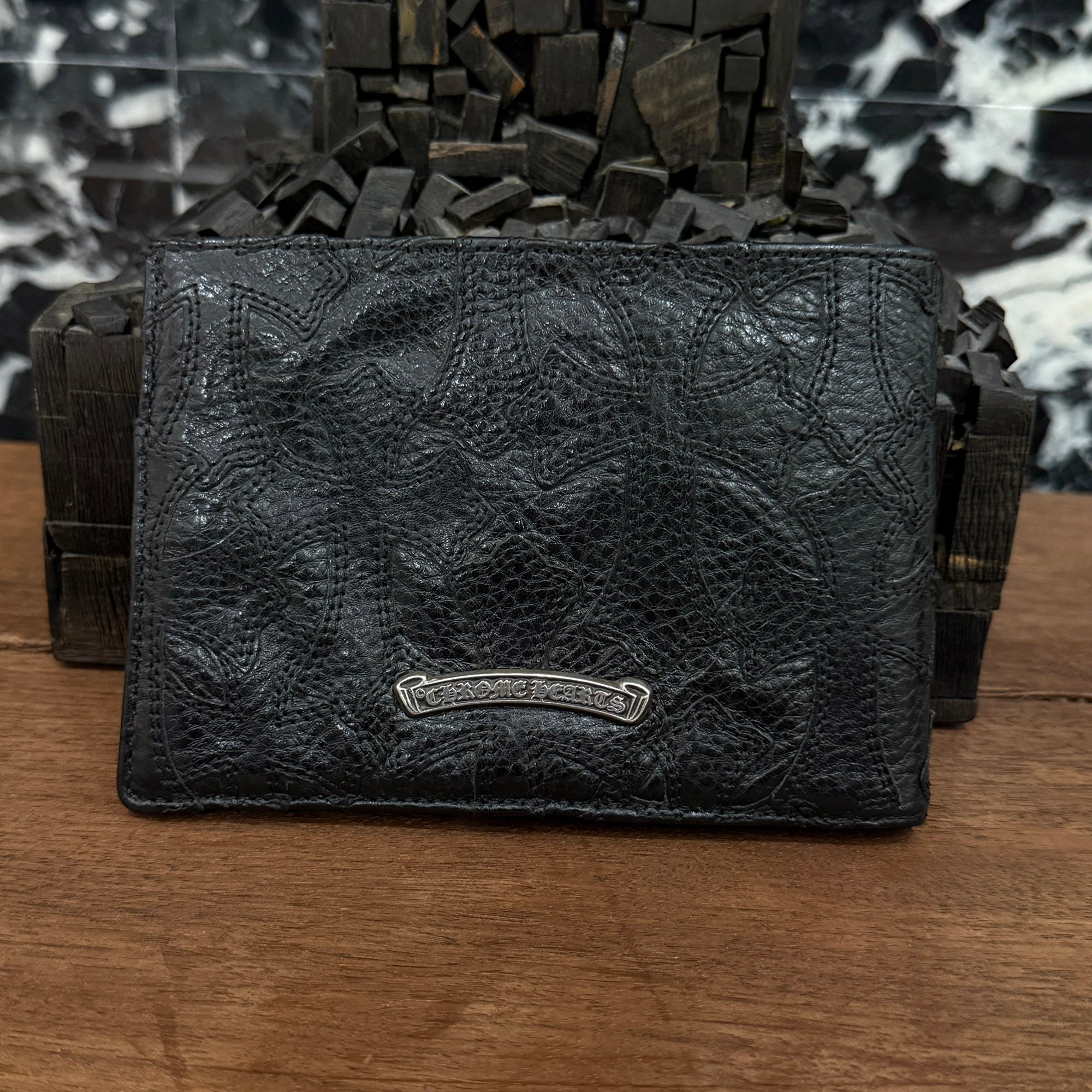 CHROME HEARTS "AINT NOTHING 2 DO" Leather Wallet クロムハーツ アイントナッシングトゥドゥ レザーウォレット