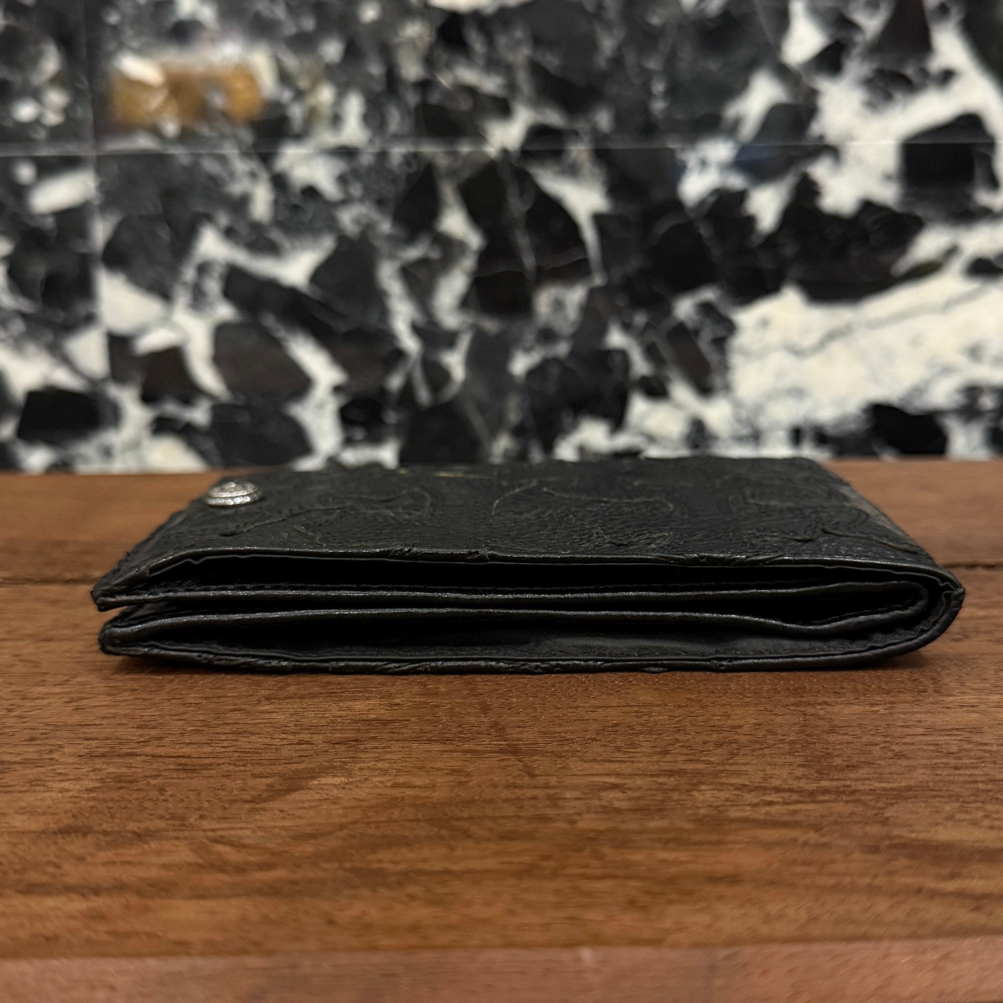 CHROME HEARTS "AINT NOTHING 2 DO" Leather Wallet クロムハーツ アイントナッシングトゥドゥ レザーウォレット