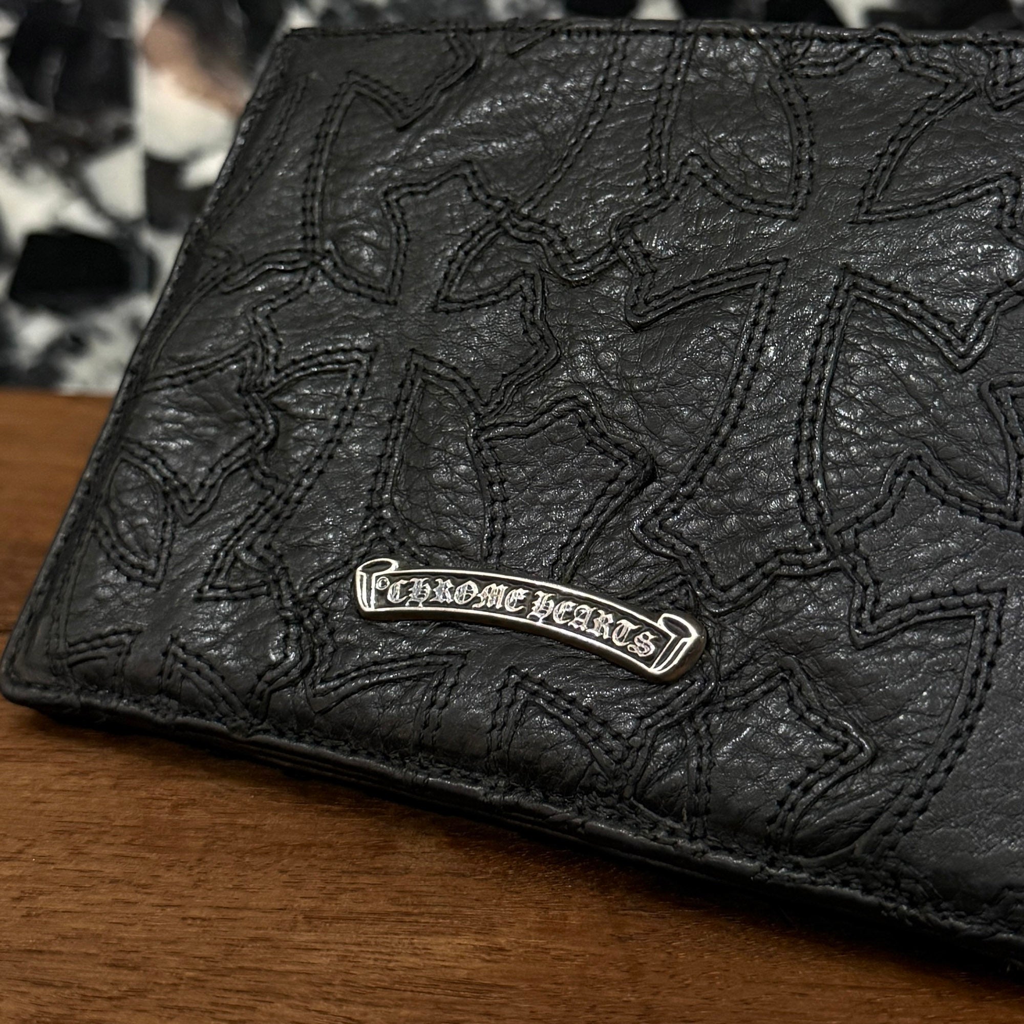 CHROME HEARTS "AINT NOTHING 2 DO" Leather Wallet クロムハーツ アイントナッシングトゥドゥ レザーウォレット