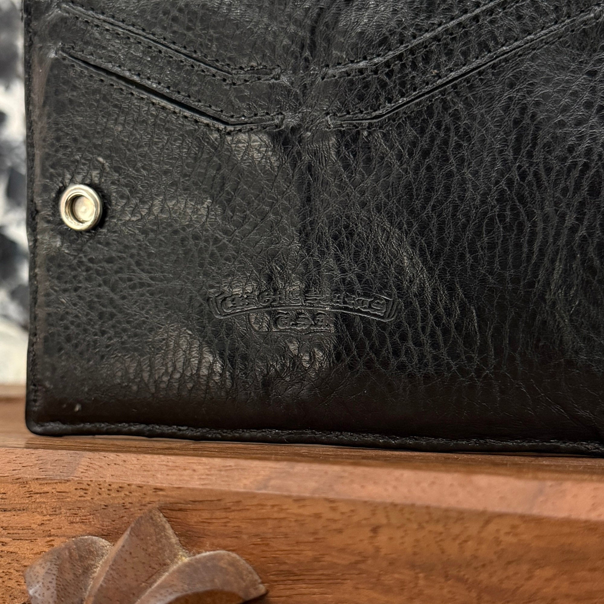 CHROME HEARTS "AINT NOTHING 2 DO" Leather Wallet クロムハーツ アイントナッシングトゥドゥ レザーウォレット