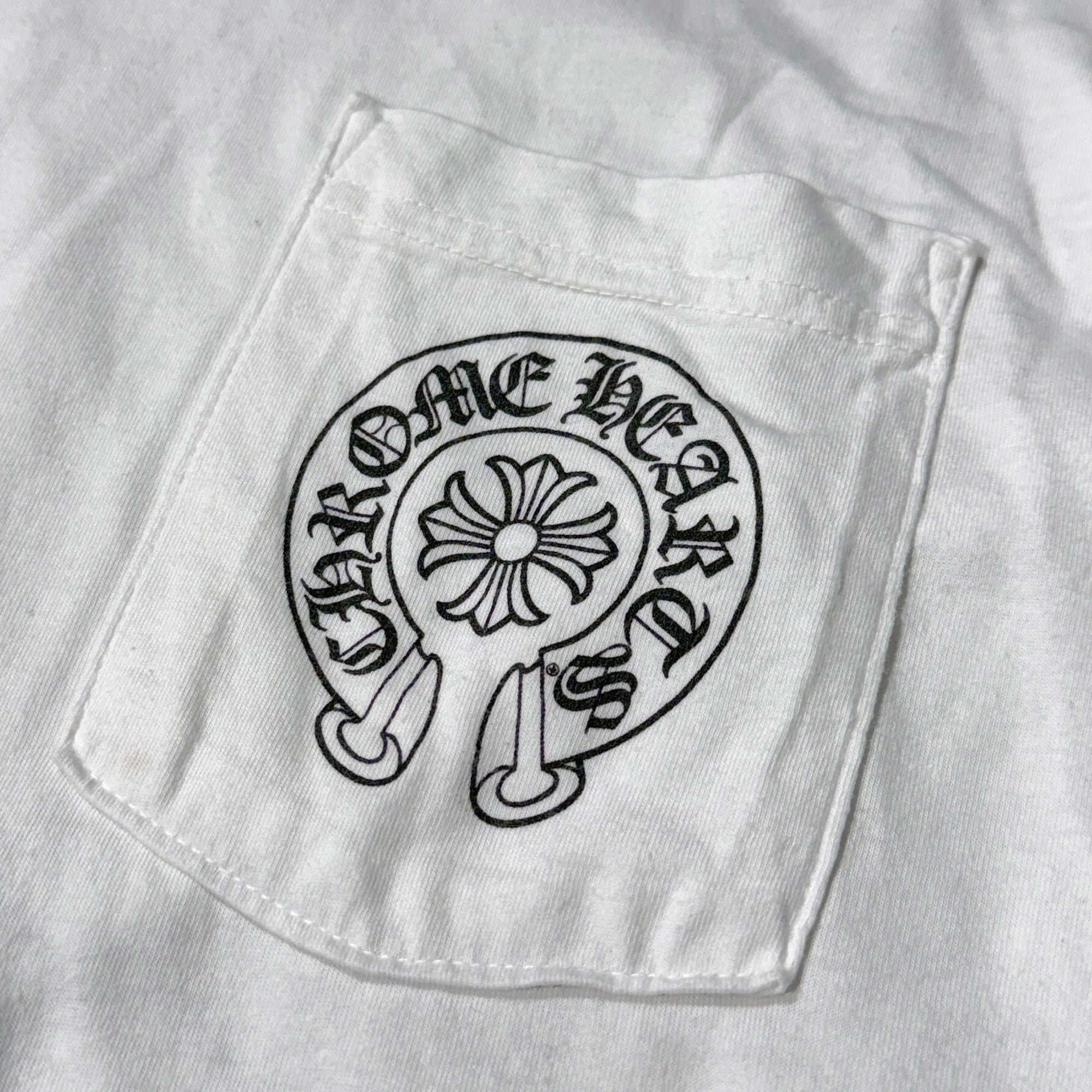 CHROME HEARTS Multi Color Horseshoe Long Sleeve Tee Size L クロムハーツ マルチカラー ホースシュー ロングスリーブ Tシャツ サイズL
