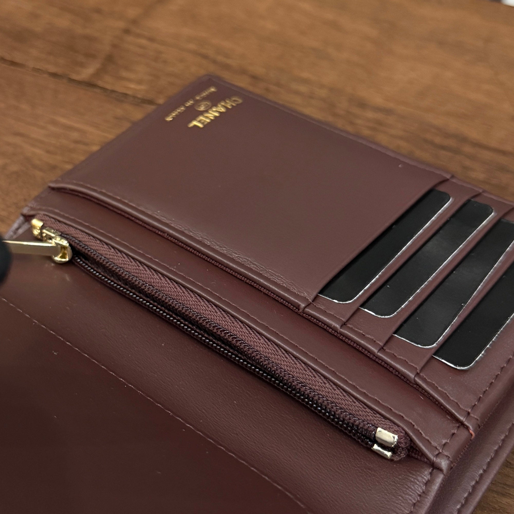 CHANEL Classic matelasse Caviar Skin Leather Passport Case シャネル クラッシックマトラッセ キャビアスキン レザーパスポートケース