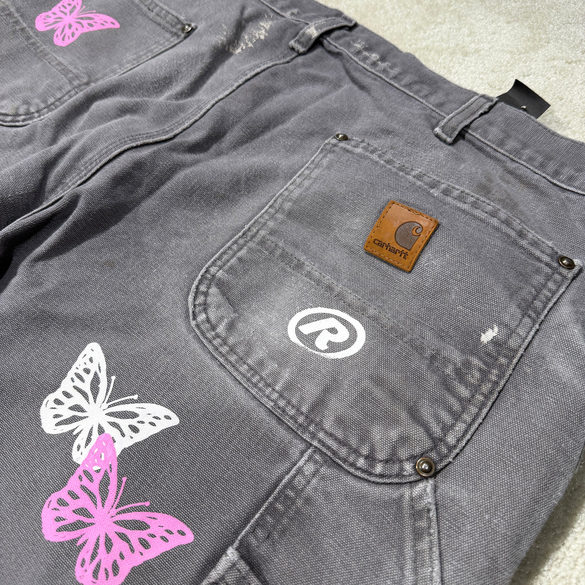 ABOUT DREAMS Butterfly Double Knee Pants Size W38×L30 アバウトドリームズ バタフライダブルニーパンツ サイズW38×L30