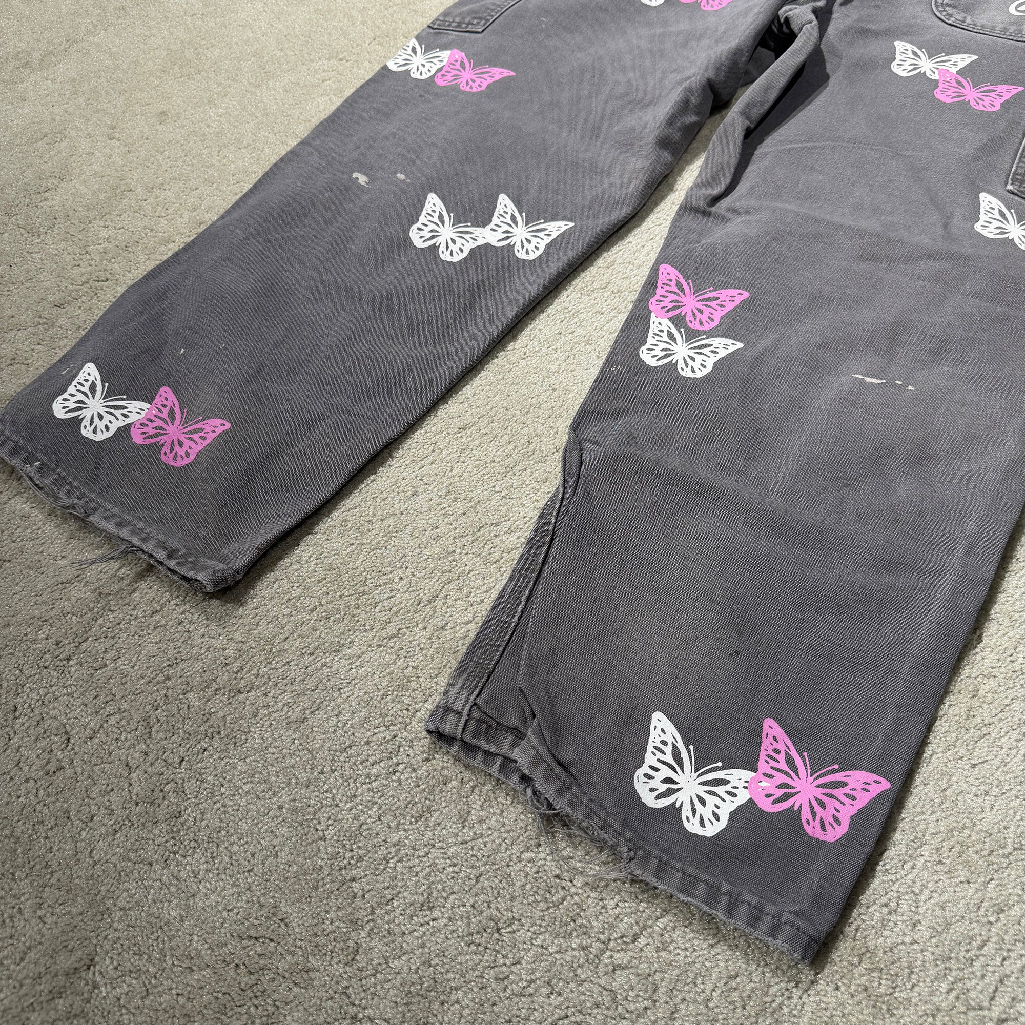 ABOUT DREAMS Butterfly Double Knee Pants Size W38×L30 アバウトドリームズ バタフライダブルニーパンツ サイズW38×L30