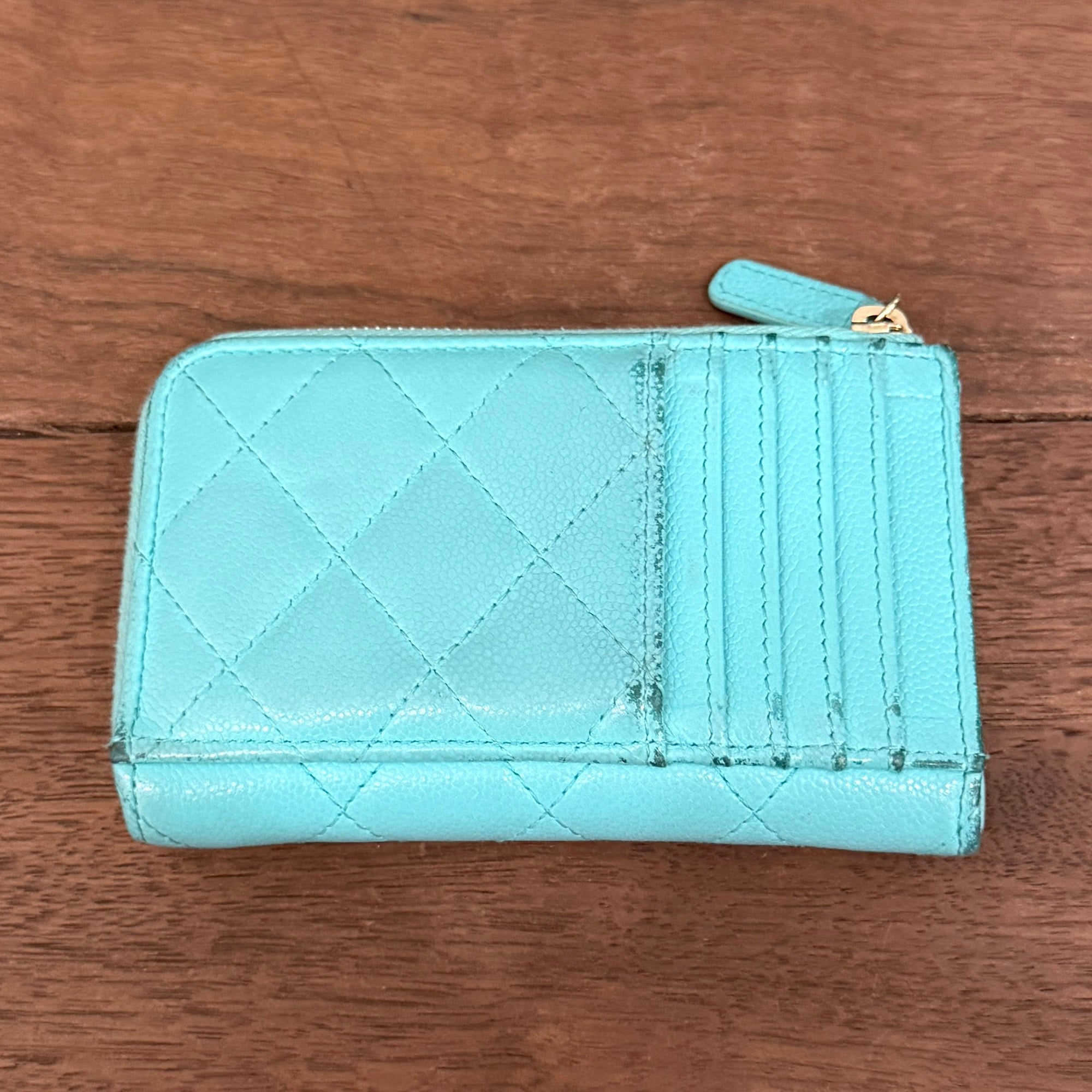 CHANEL Matelassé Classic Zip Fragment Case AP3179 シャネル マトラッセ クラシック ジップ フラグメントケース