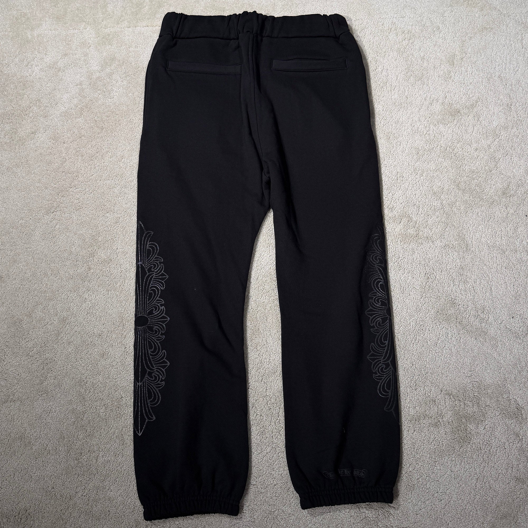 CHROME HEAR 2026AW ONLINE Limited Floral Cross Sweat Long Pants Size M クロムハーツ オンライン限定 フローラルクロス スウェットロングパンツ サイズM