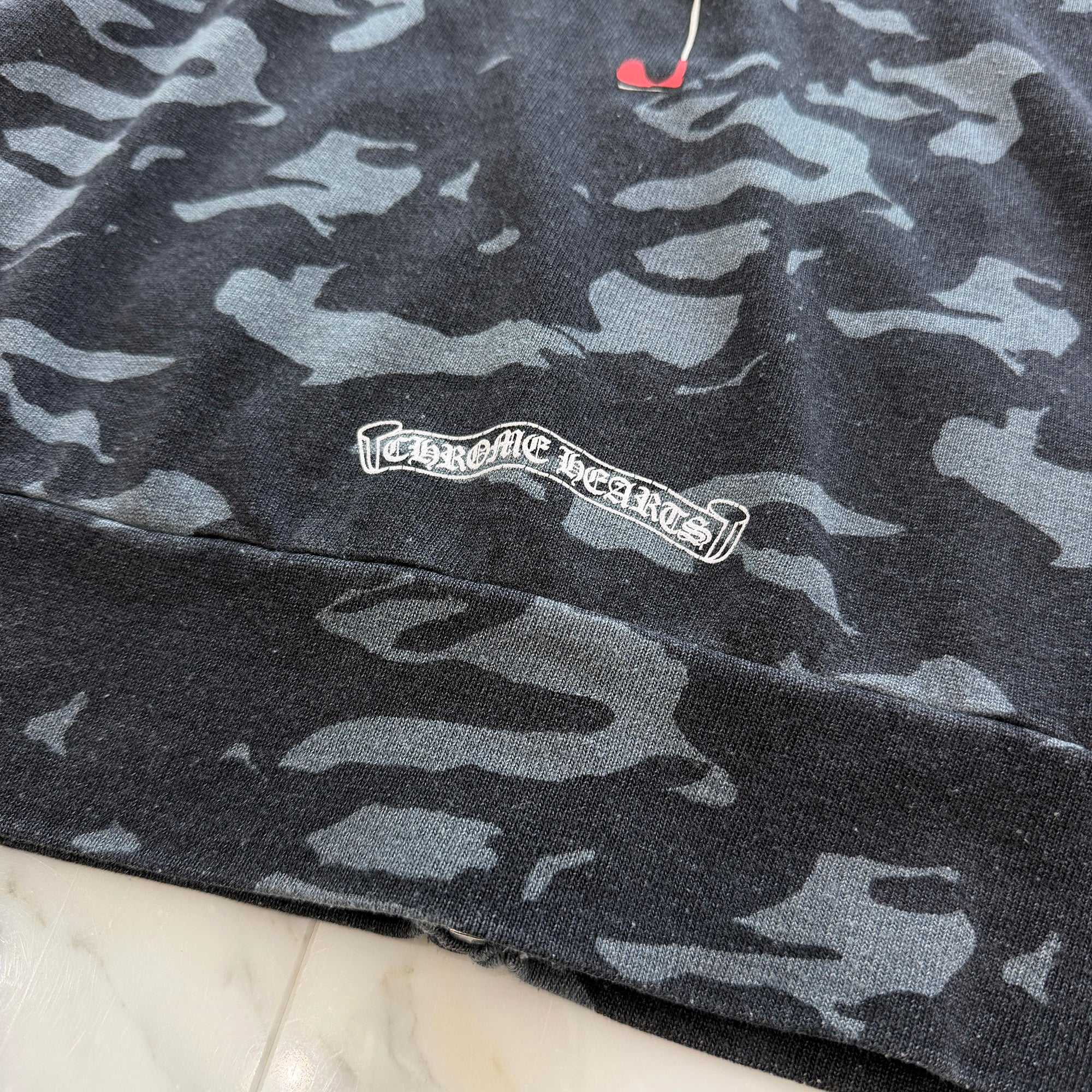 CHROME HEARTS × MATTY BOY Camouflage Vertical Logo Zip Up Hoodie Size XS クロムハーツ × マッティボーイ カモフラージュ バーティカルロゴ ジップアップフーディー サイズXS