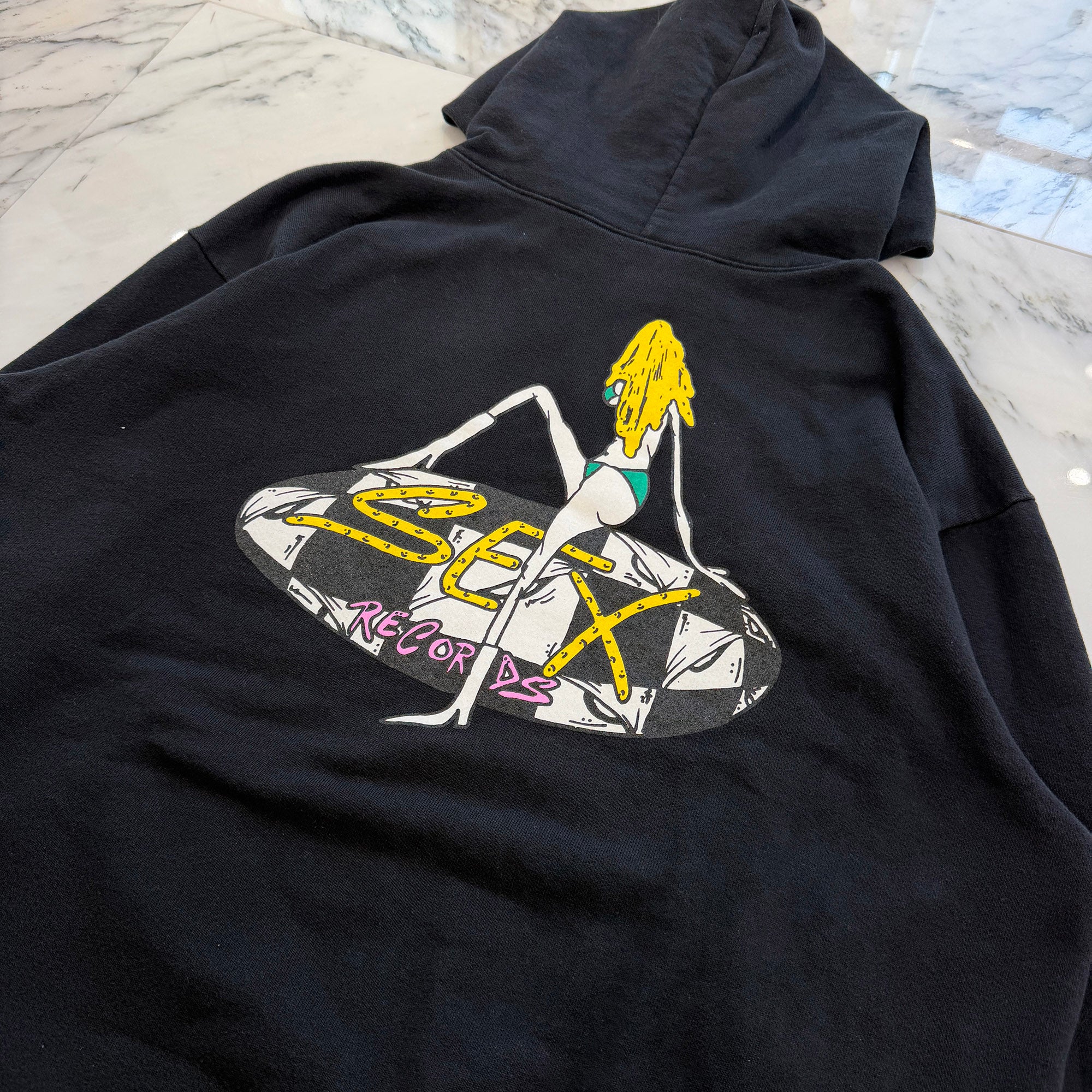 CHROME HEARTS×MATTY BOY Sex Records PPO Concept Pullover Hoodie Size XXL クロムハーツ×マッティボーイ セックスレコードPPOコンセプト プルオーバー フーディー サイズXXL