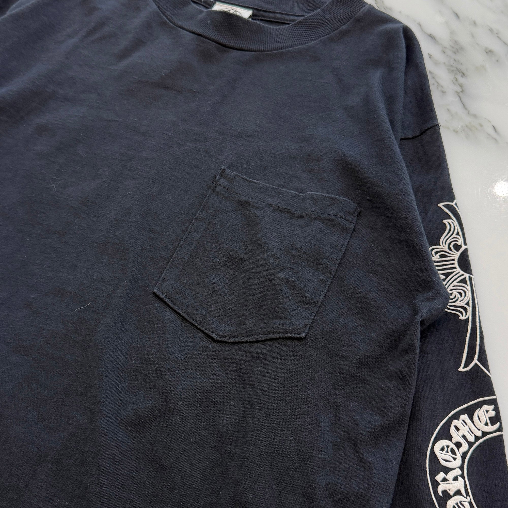 CHROME HEARTS Arm Multi Logo Long Sleeve Tee Size M クロムハーツ アームマルチロゴ ロングスリーブTシャツ サイズM