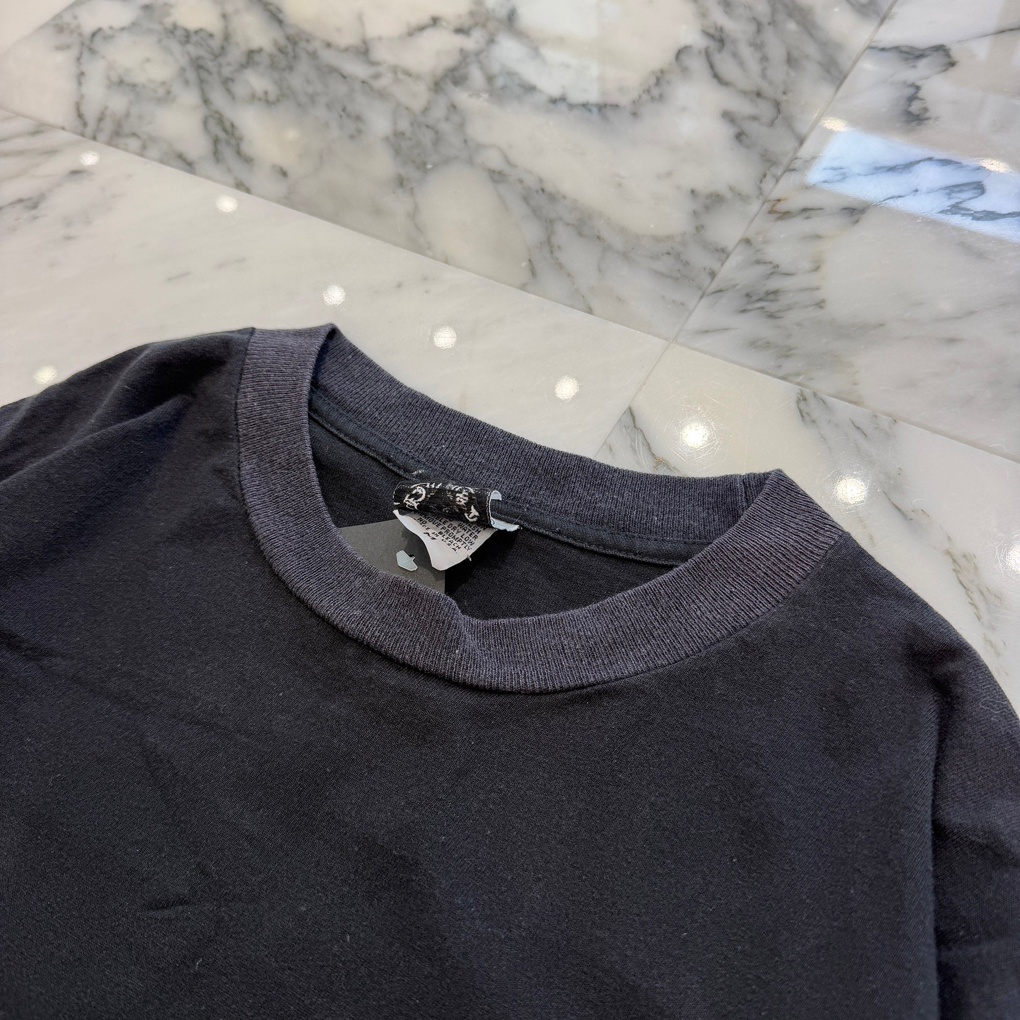 CHROME HEARTS Back Horseshoe Vine Dagger Long Sleeve Tee Size M クロムハーツ バックホースシュー ヴァインダガー ロングスリーブＴシャツ サイズＭ