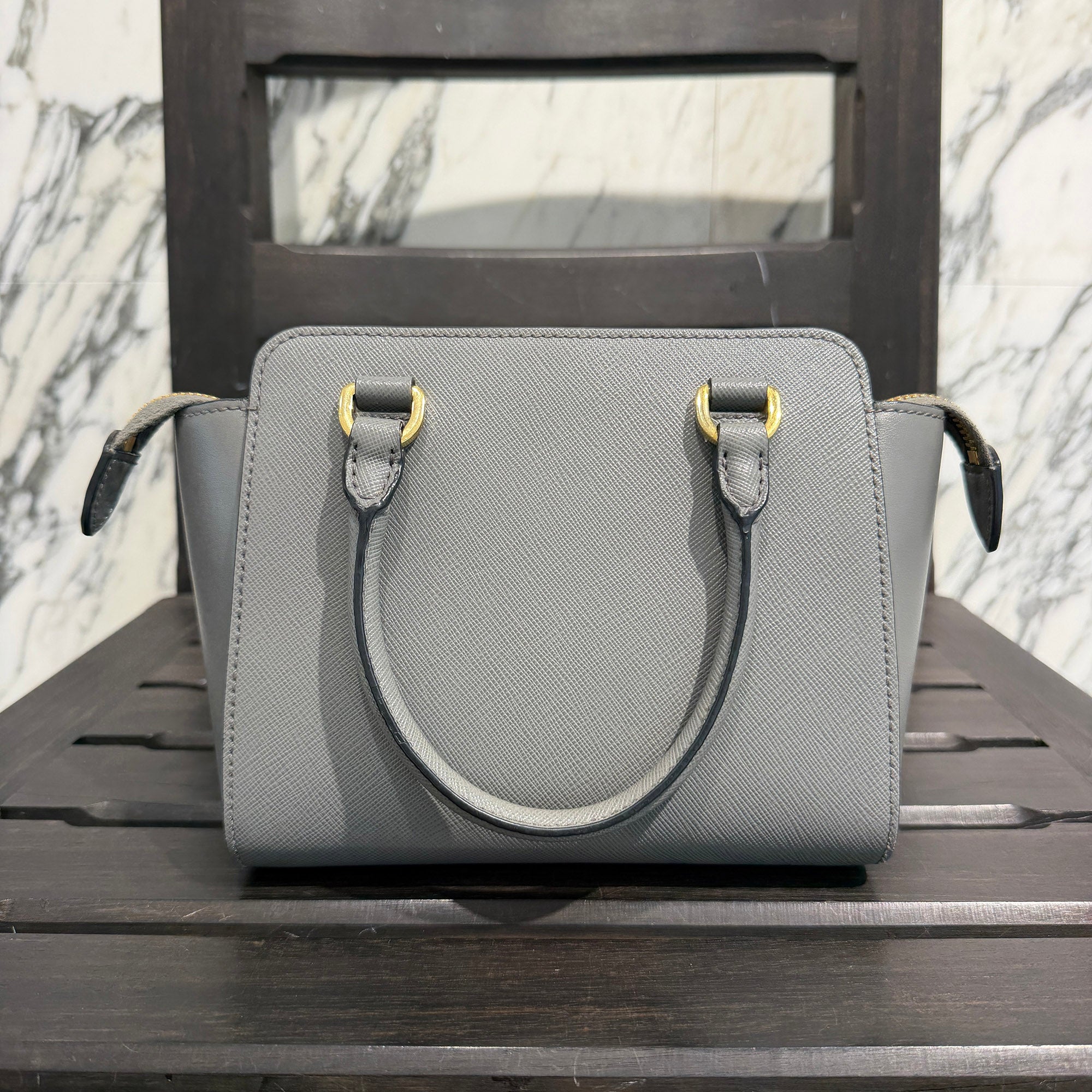 PRADA Galleria Saffiano Leather Hand Bag プラダ ガレリア サフィアーノレザー ハンドバッグ