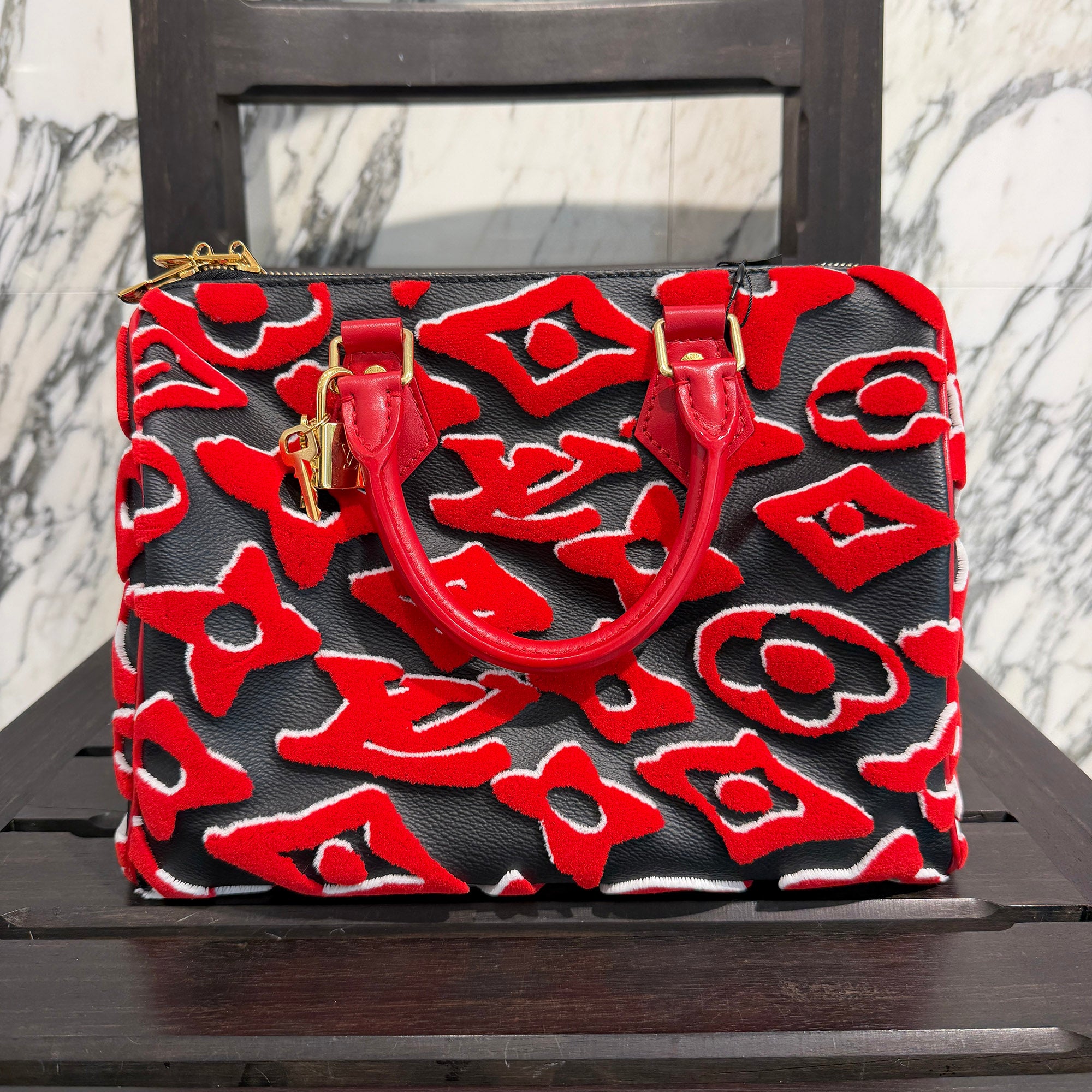 LOUIS VUITTON × Urs Fischer 2021SS Speedy Bandoulière 25 M45552 ルイ・ヴィトン×ウルス・フィッシャー スピーディ・バンドリエール 25