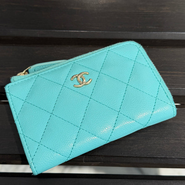 CHANEL Matelassé Classic Zip Coin Purse シャネル マトラッセ クラシック ジップ コインパース