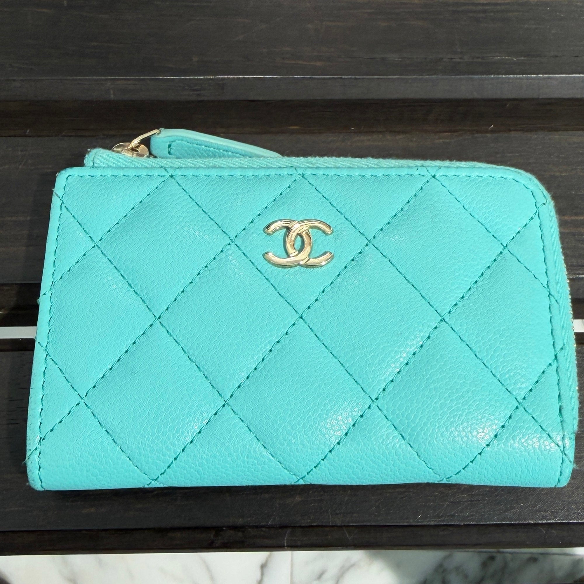 CHANEL Matelassé Classic Zip Coin Purse シャネル マトラッセ クラシック ジップ コインパース
