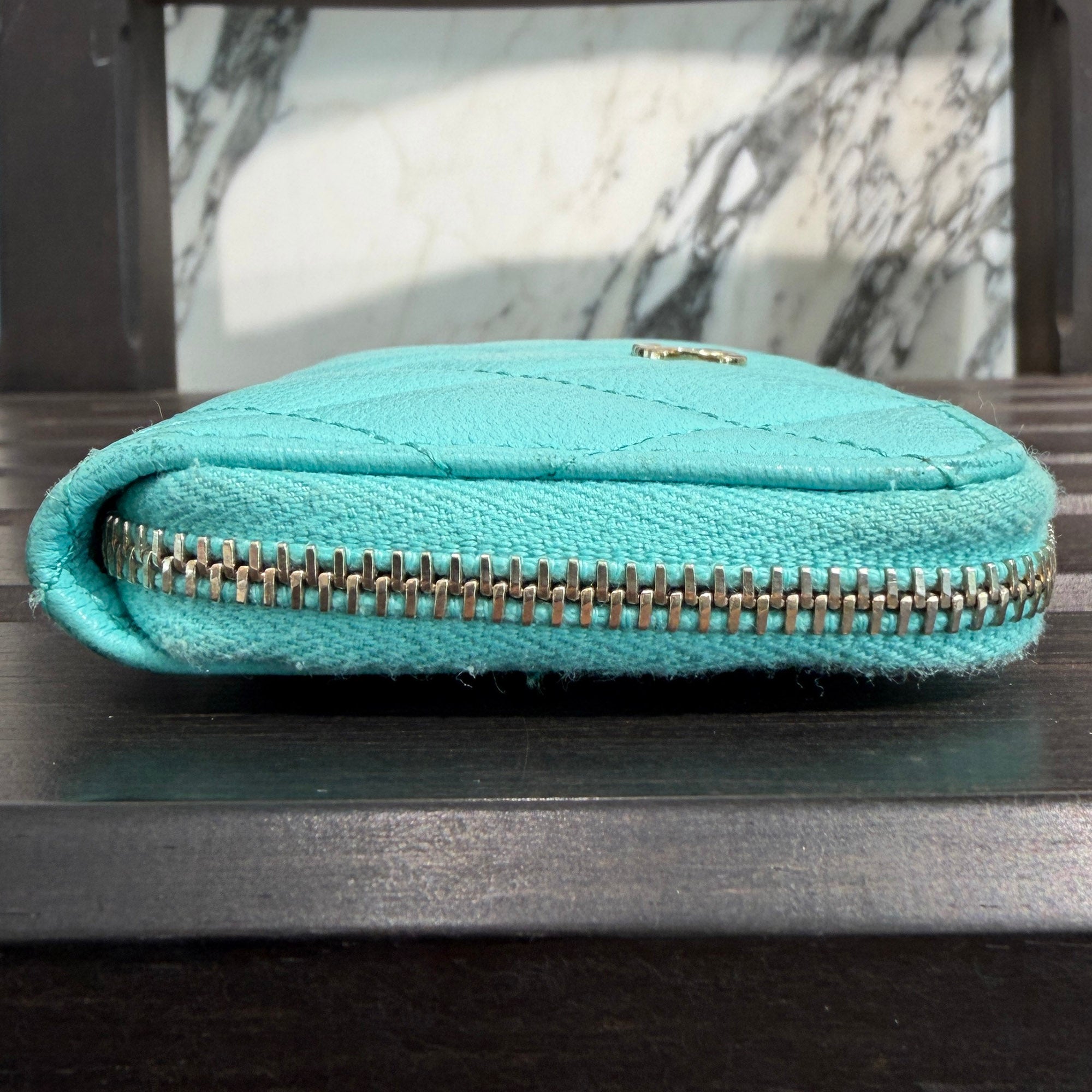 CHANEL Matelassé Classic Zip Coin Purse シャネル マトラッセ クラシック ジップ コインパース
