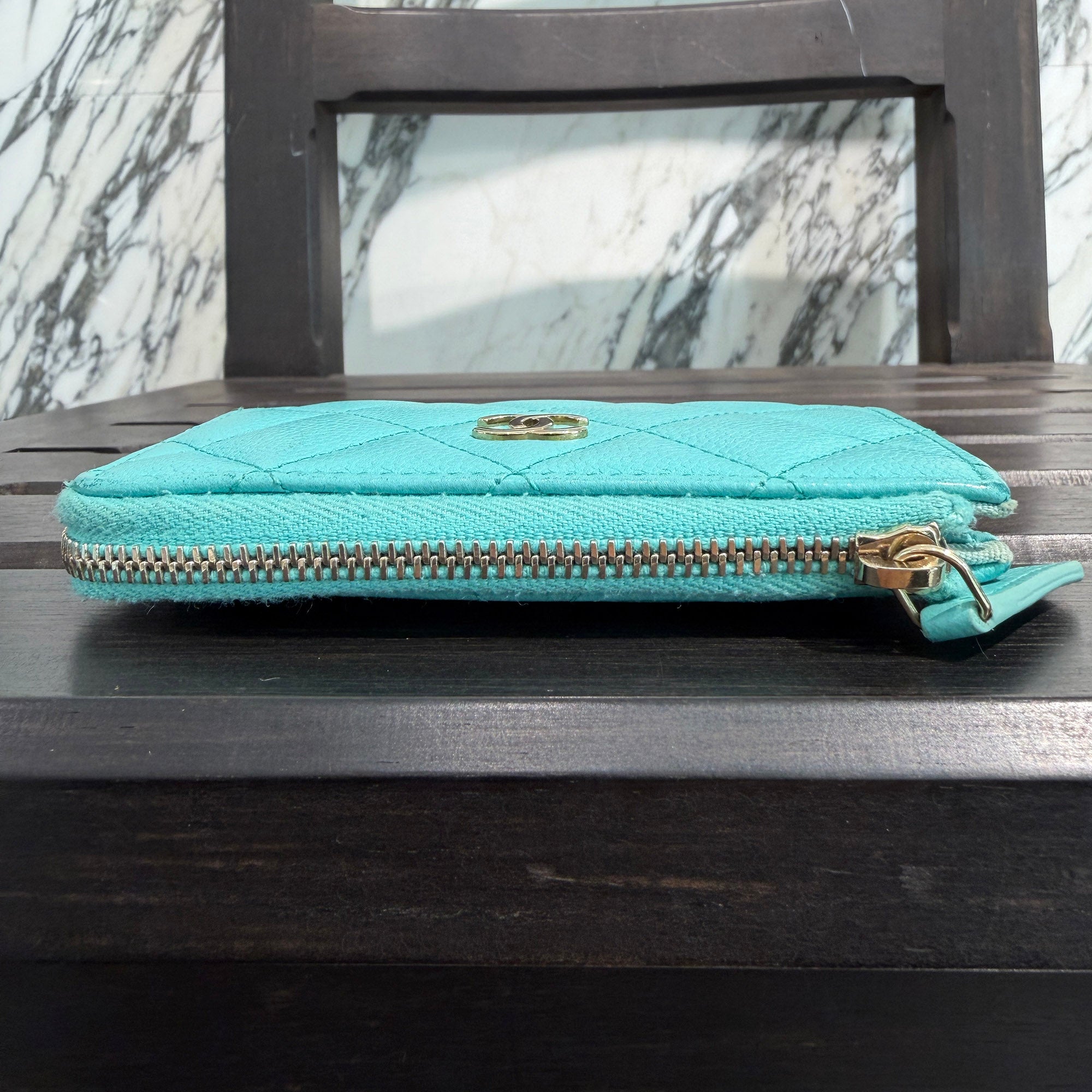 CHANEL Matelassé Classic Zip Coin Purse シャネル マトラッセ クラシック ジップ コインパース