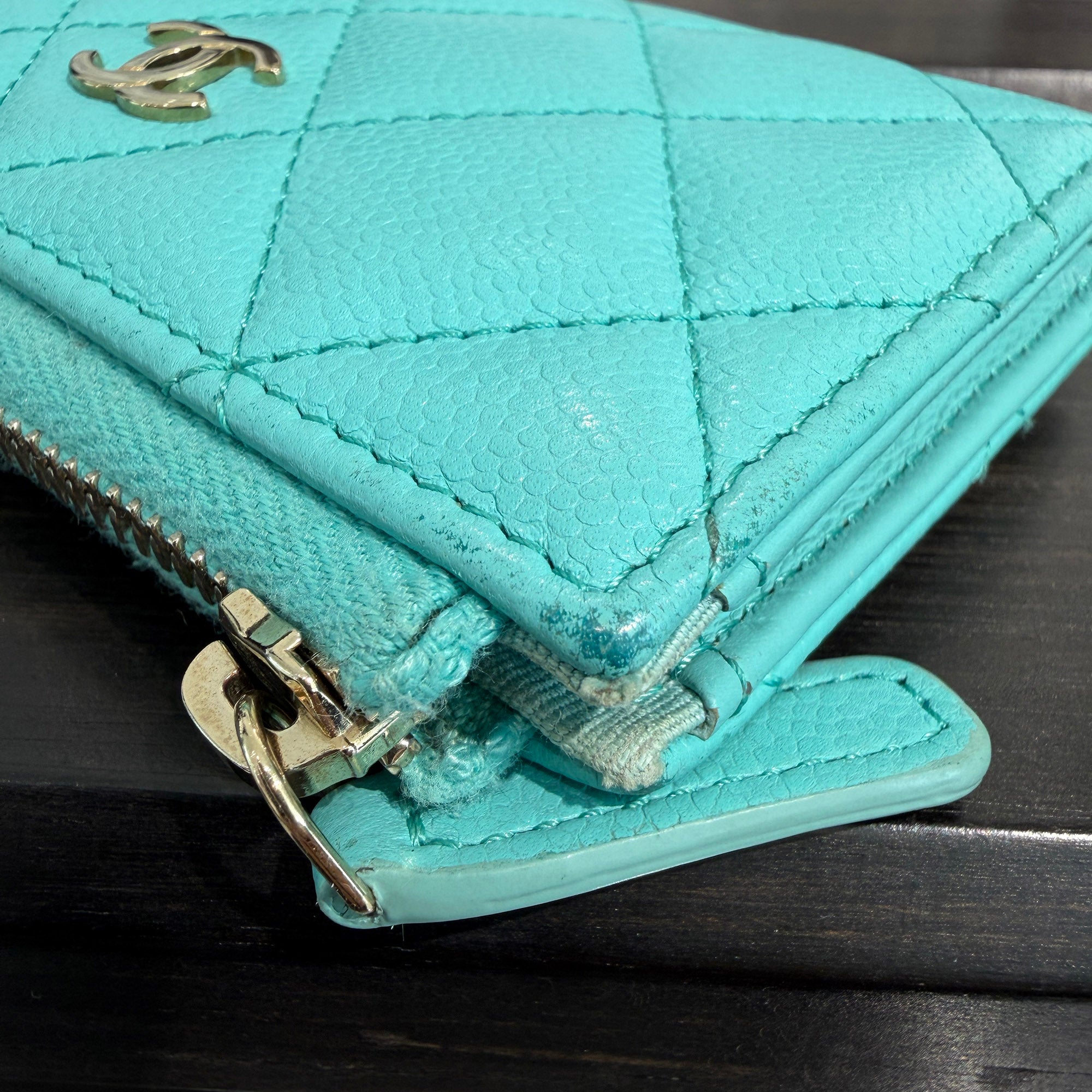 CHANEL Matelassé Classic Zip Coin Purse シャネル マトラッセ クラシック ジップ コインパース