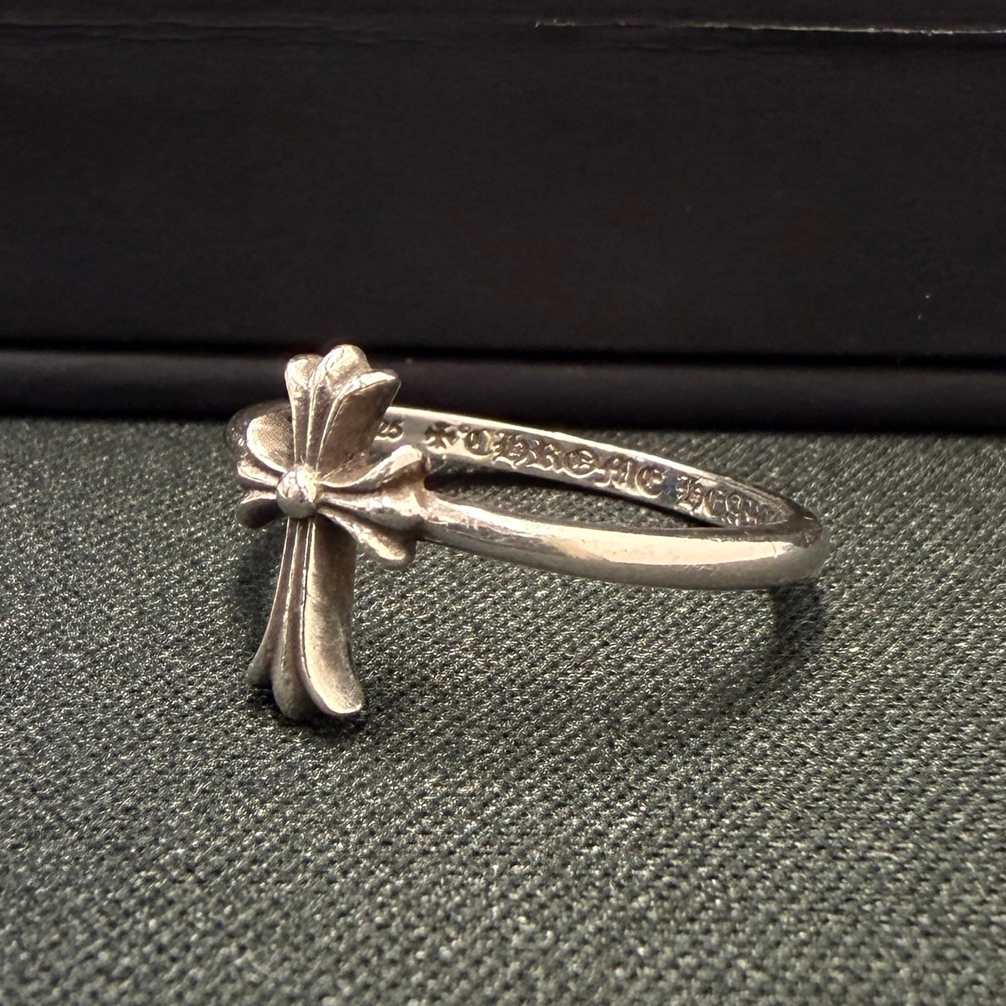 CHROME HEARTS Bubble Gum CH Cross Ring Size 約13.5号 クロムハーツ バブルガム CHクロス リング サイズ13.5号