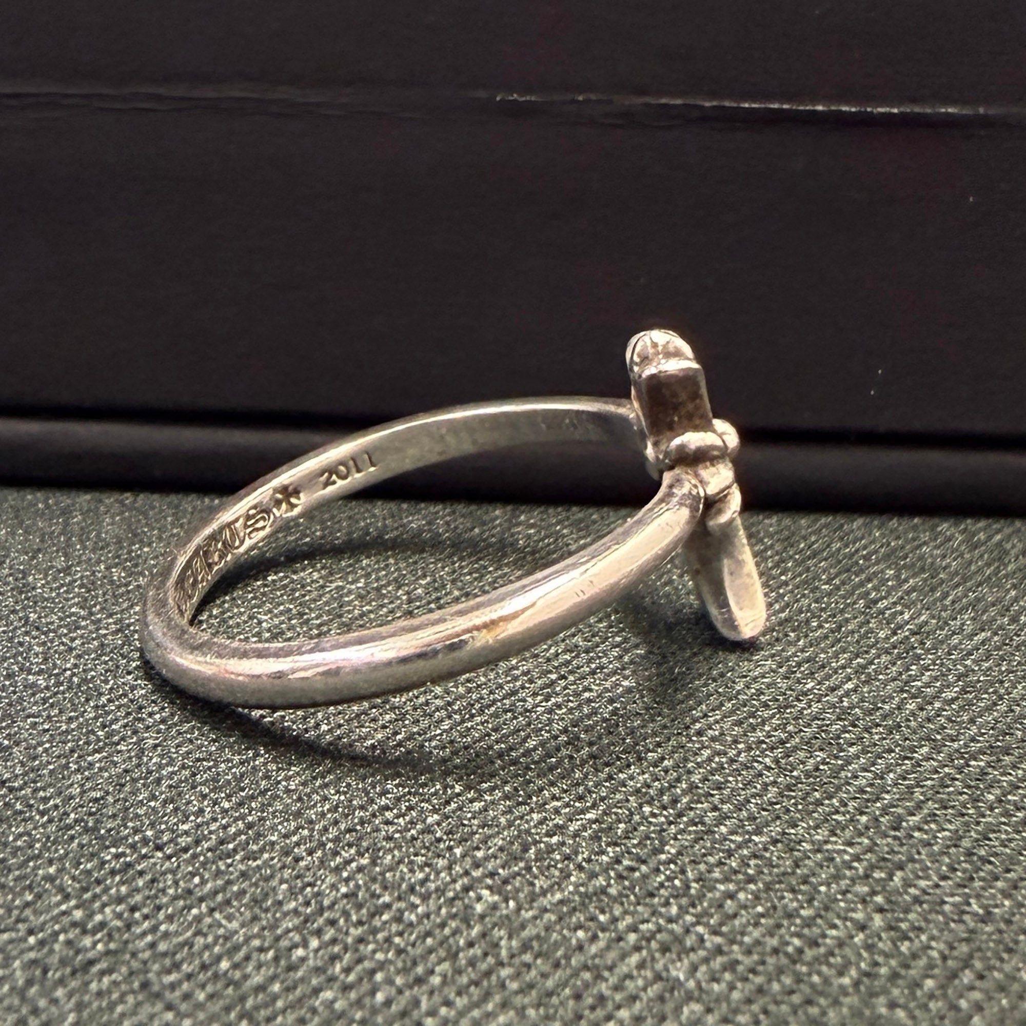 CHROME HEARTS Bubble Gum CH Cross Ring Size 約13.5号 クロムハーツ バブルガム CHクロス リング サイズ13.5号