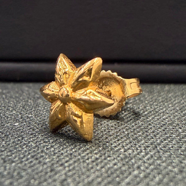 CHROME HEARTS 22K STAR STUD Earrings クロムハーツ 22K スタースタッド イヤリング ピアス