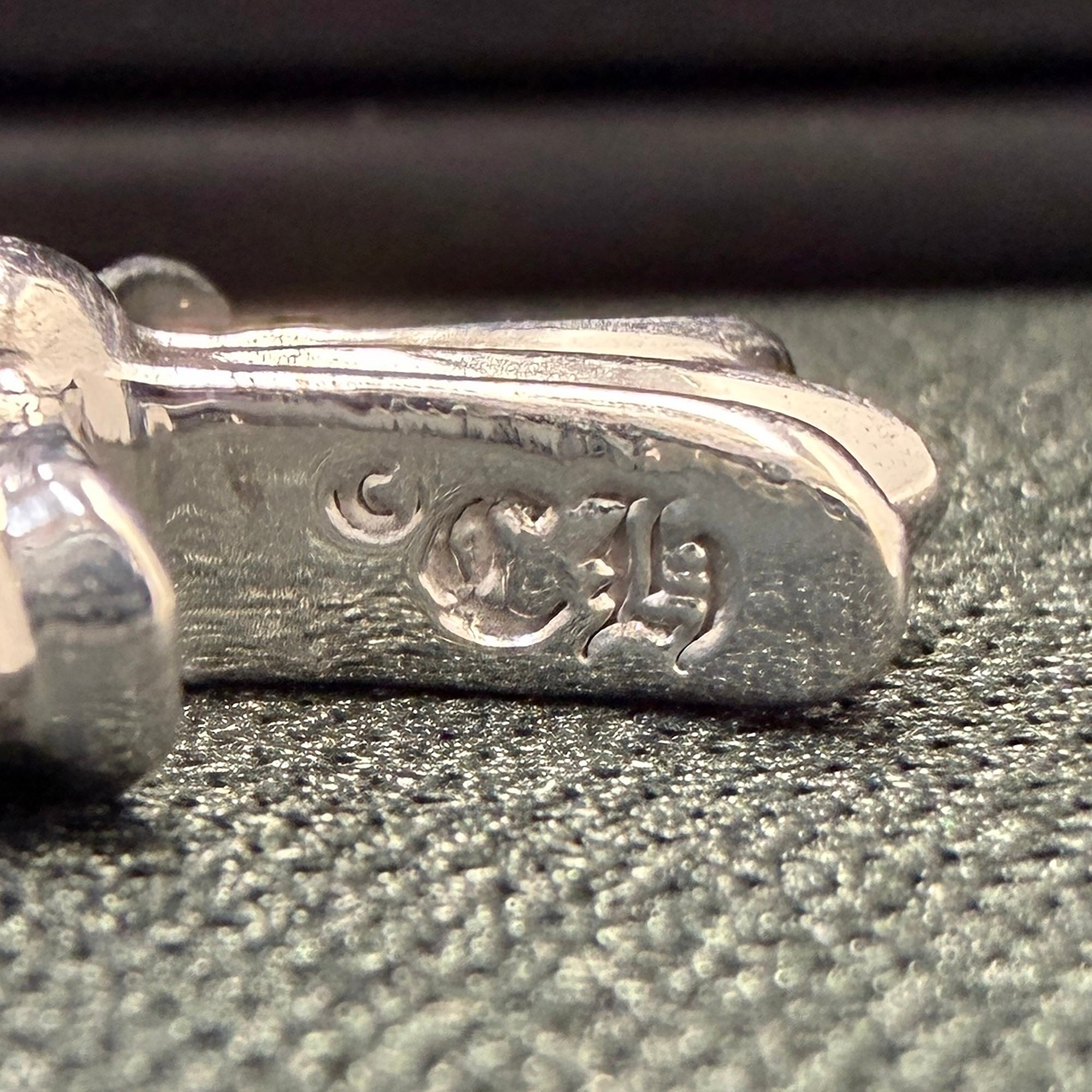 CHROME HEARTS 18K WG CH Cross Baby Fat Charm Pave Diamond クロムハーツ 18K WG CHクロス ベビーファット チャーム パヴェダイヤモンド