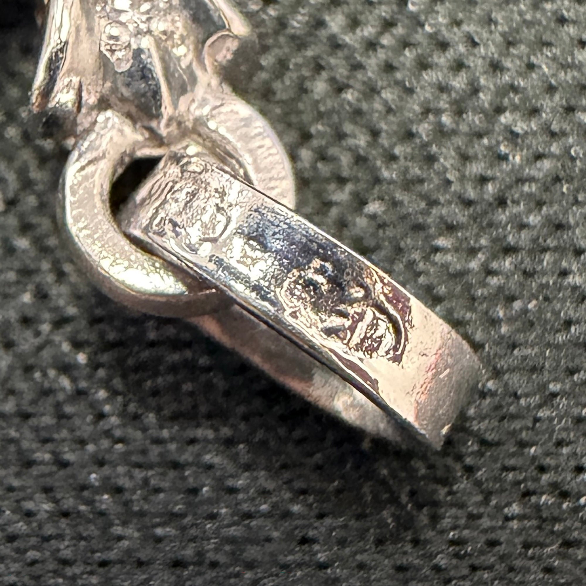 CHROME HEARTS 18K WG CH Cross Baby Fat Charm Pave Diamond クロムハーツ 18K WG CHクロス ベビーファット チャーム パヴェダイヤモンド