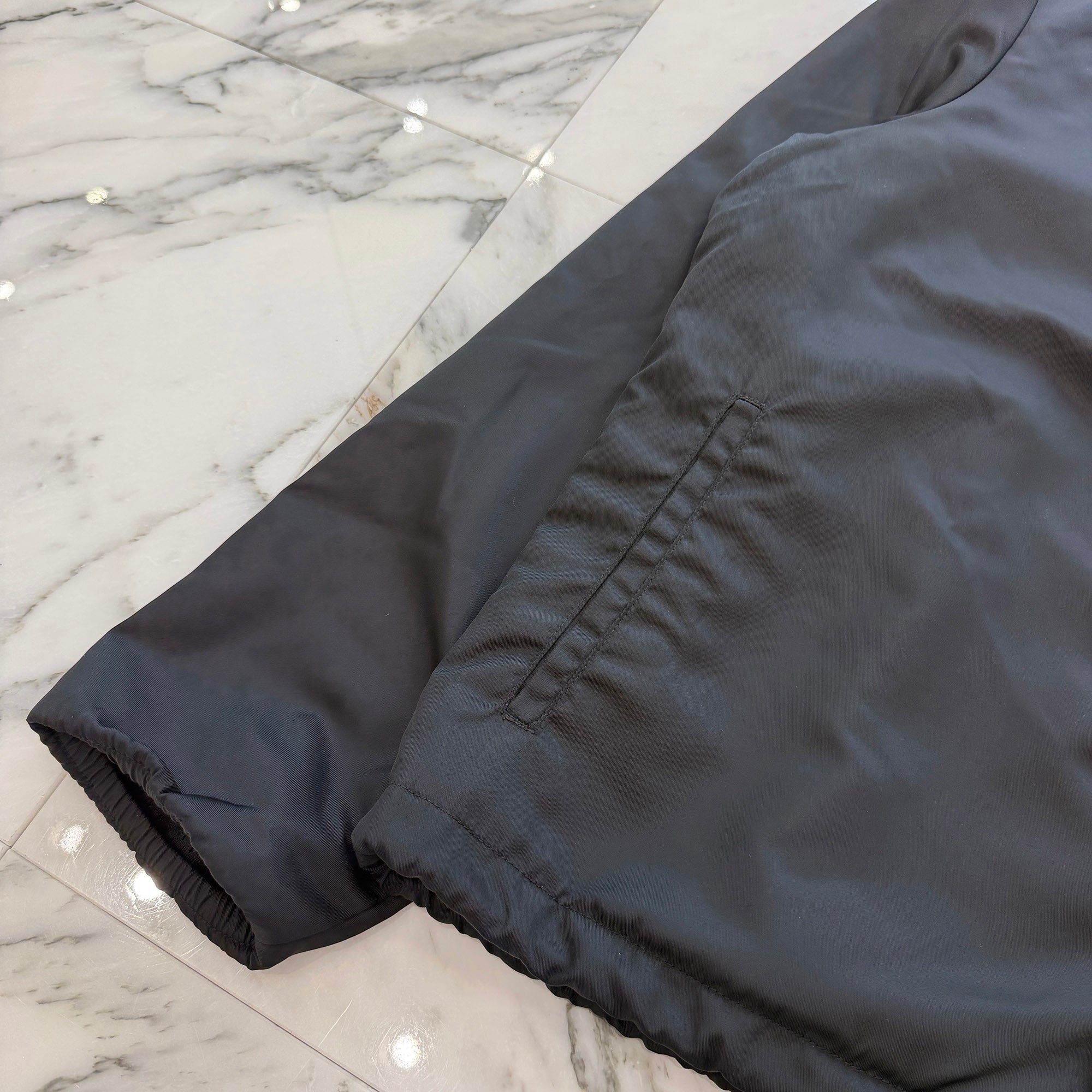 CHROME HEARTS RIGGINS FBRC English Print Nylon Coach Jacket Size XL クロムハーツ リギンズ ファブリック イングリッシュ プリント ナイロンコーチジャケット サイズXL