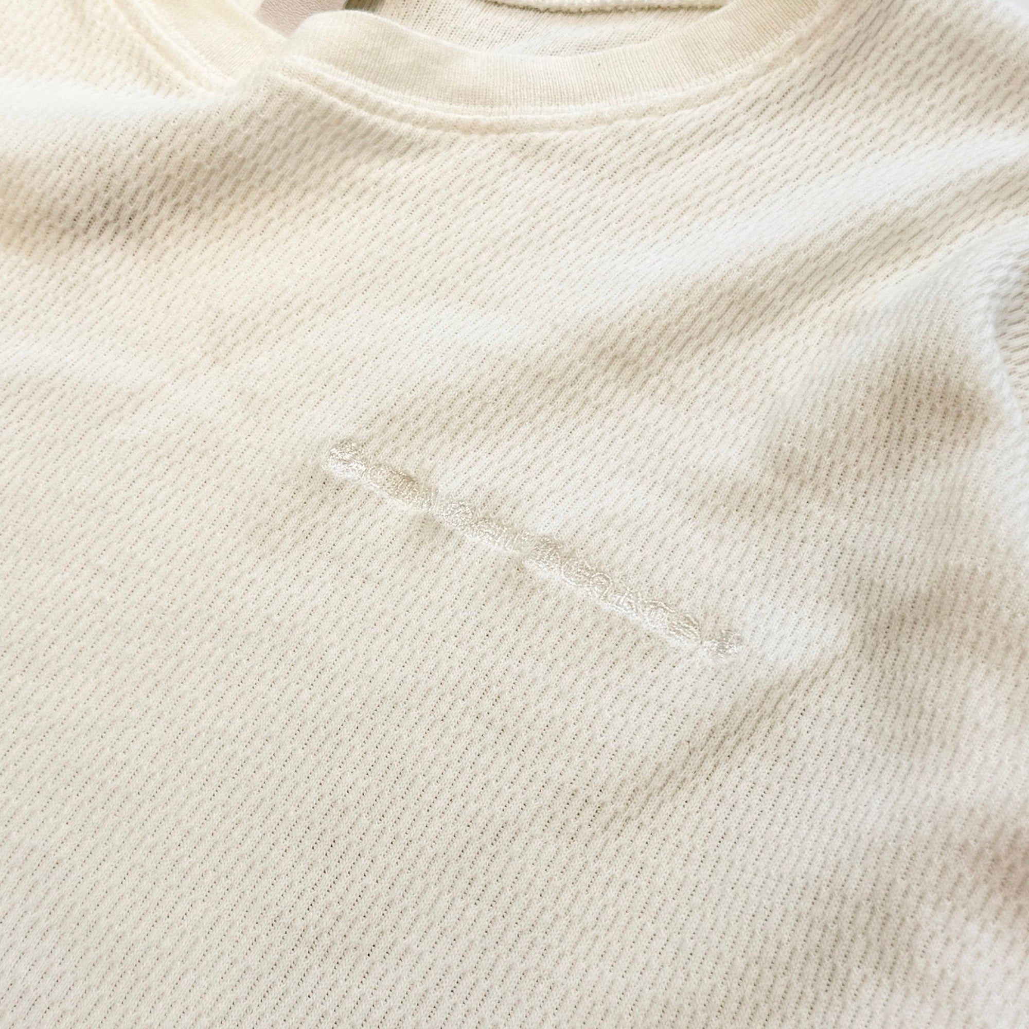 CHROME HEARTS Y NOT Multi Leather Patch Thermal Long Sleeve Tee Size XL クロムハーツ ワイノット マルチレザーパッチ サーマルロングスリーブTシャツ サイズXL