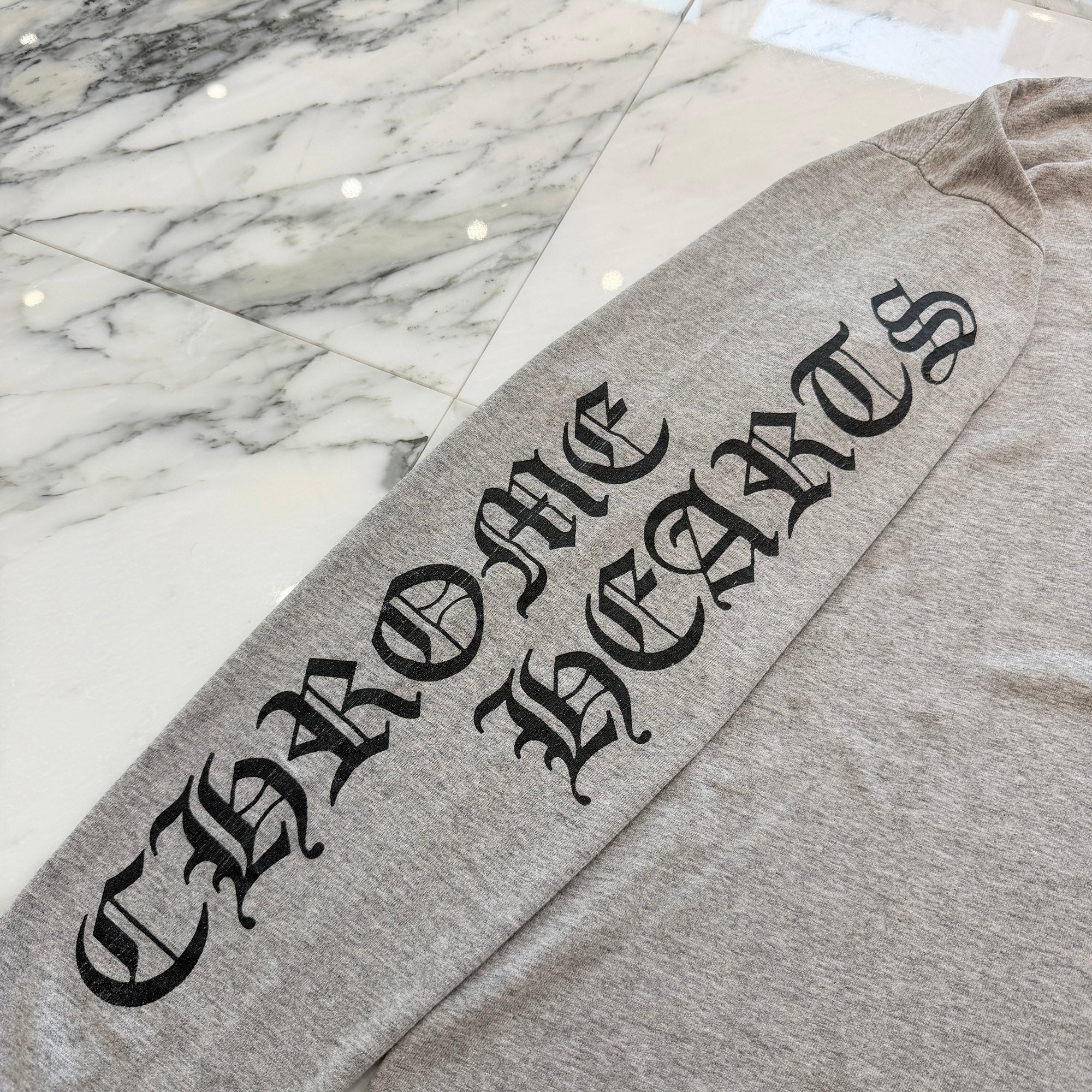 CHROME HEARTS × Maxfield Arm Logo Back Vine Dagger Long Sleeve Tee Size L クロムハーツ×マックスフィールド アームロゴ バック ヴァインダガー ロングスリーブTシャツ サイズL