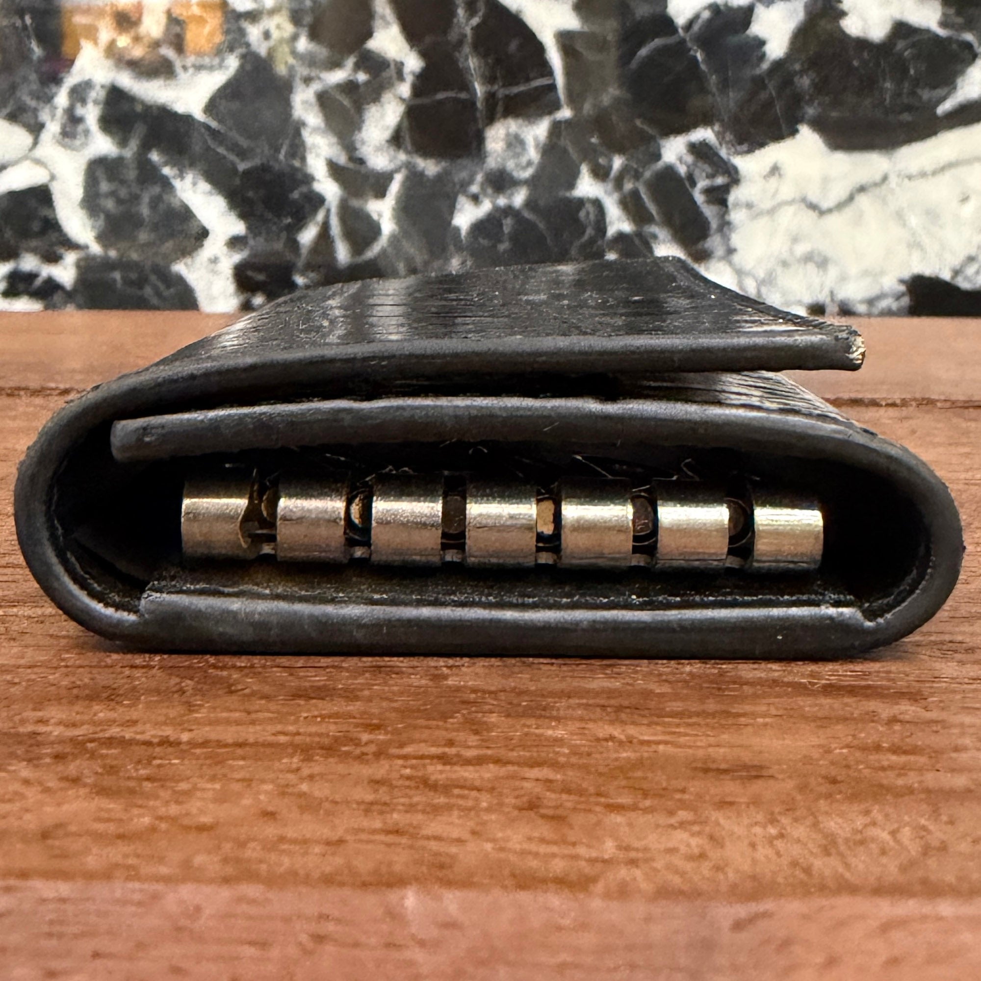 CELINE 2022AW Crocodile Embossed Calfskin Key Case 10K103CUV.38SI セリーヌ クロコダイル型押し カーフスキン キーケース