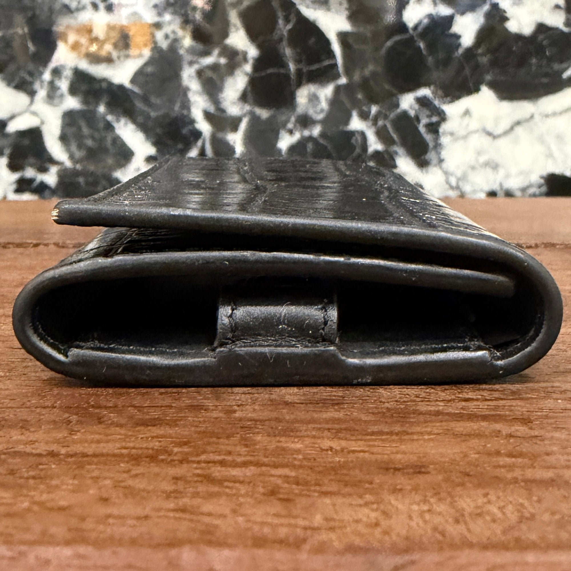 CELINE 2022AW Crocodile Embossed Calfskin Key Case 10K103CUV.38SI セリーヌ クロコダイル型押し カーフスキン キーケース