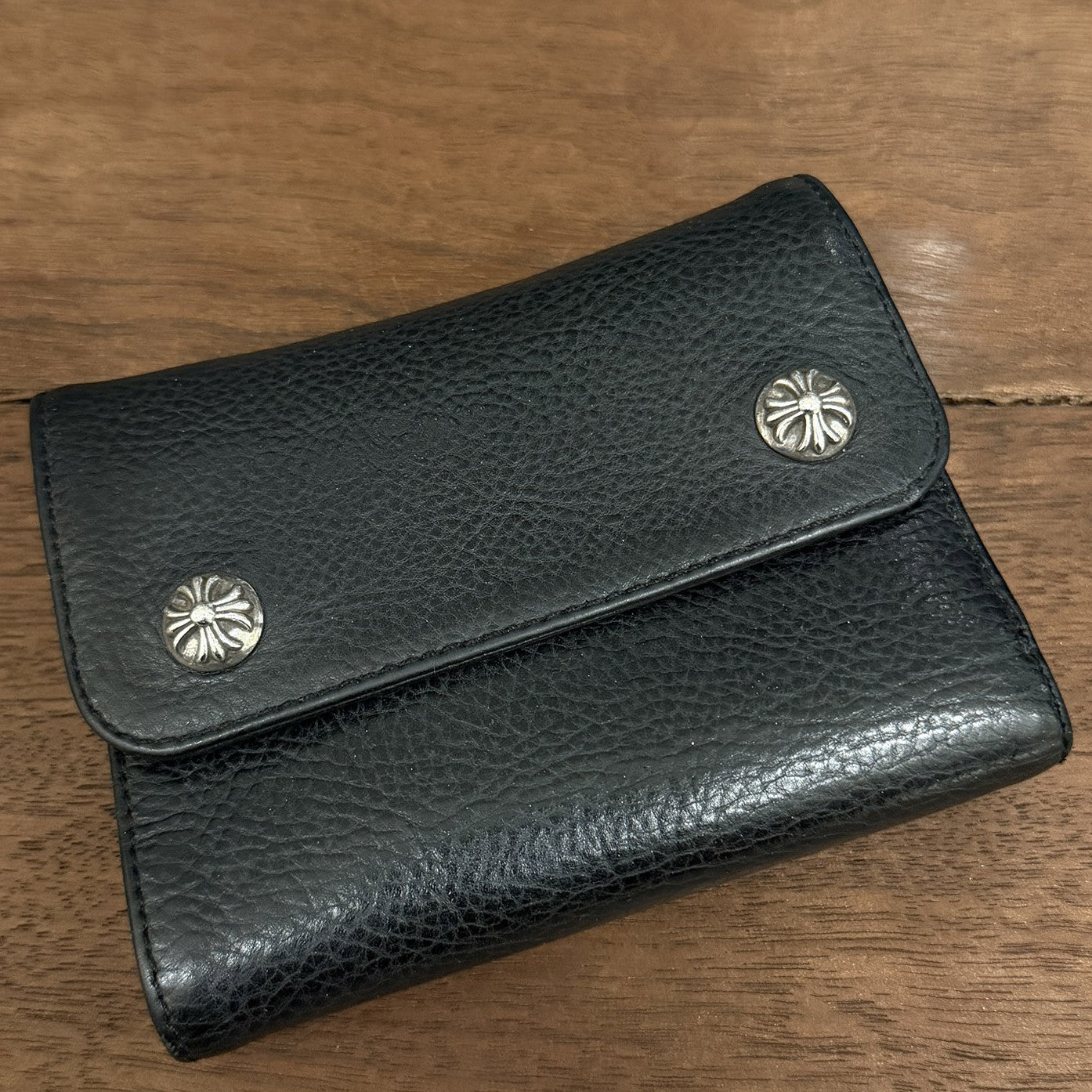 CHROME HEARTS Wave Mini Cross Ball Wallet クロムハーツ ウェーブ ミニ クロスボール ウォレット