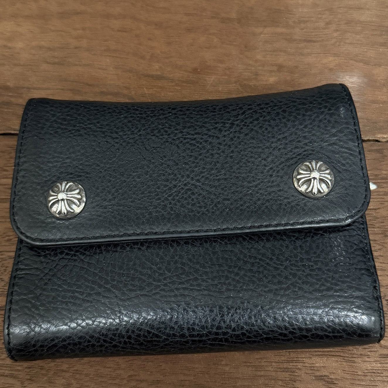 CHROME HEARTS Wave Mini Cross Ball Wallet クロムハーツ ウェーブ ミニ クロスボール ウォレット