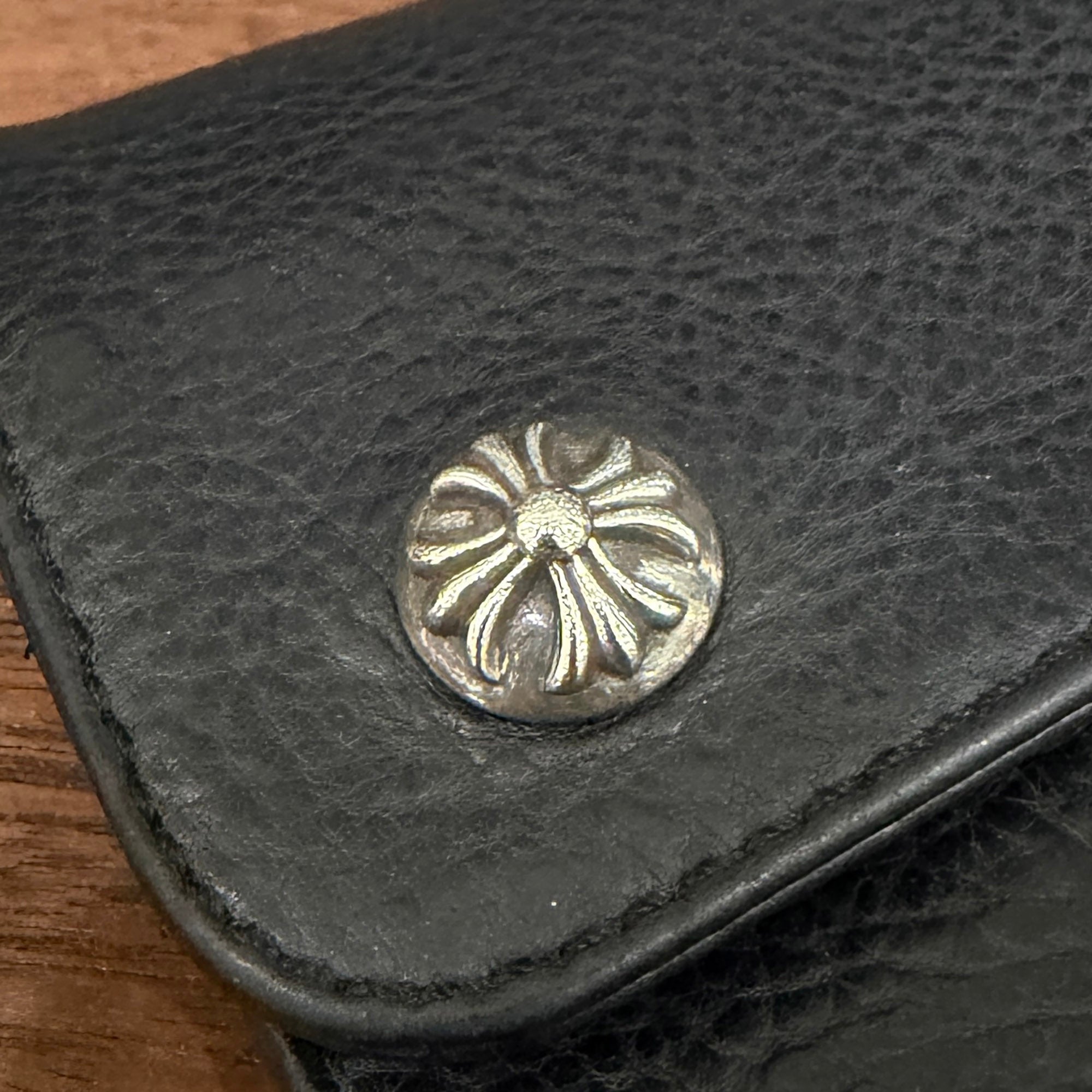 CHROME HEARTS Wave Mini Cross Ball Wallet クロムハーツ ウェーブ ミニ クロスボール ウォレット