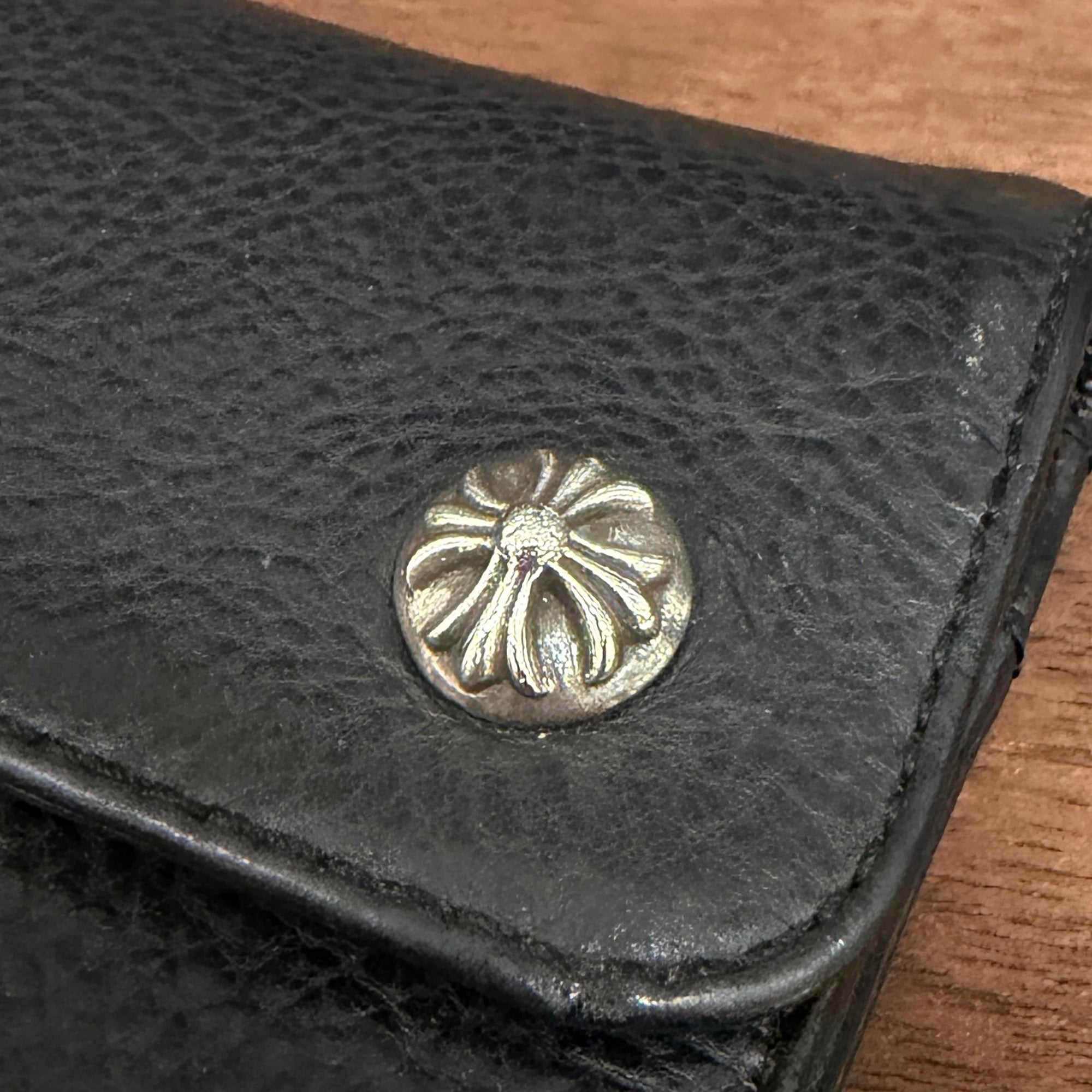 CHROME HEARTS Wave Mini Cross Ball Wallet クロムハーツ ウェーブ ミニ クロスボール ウォレット