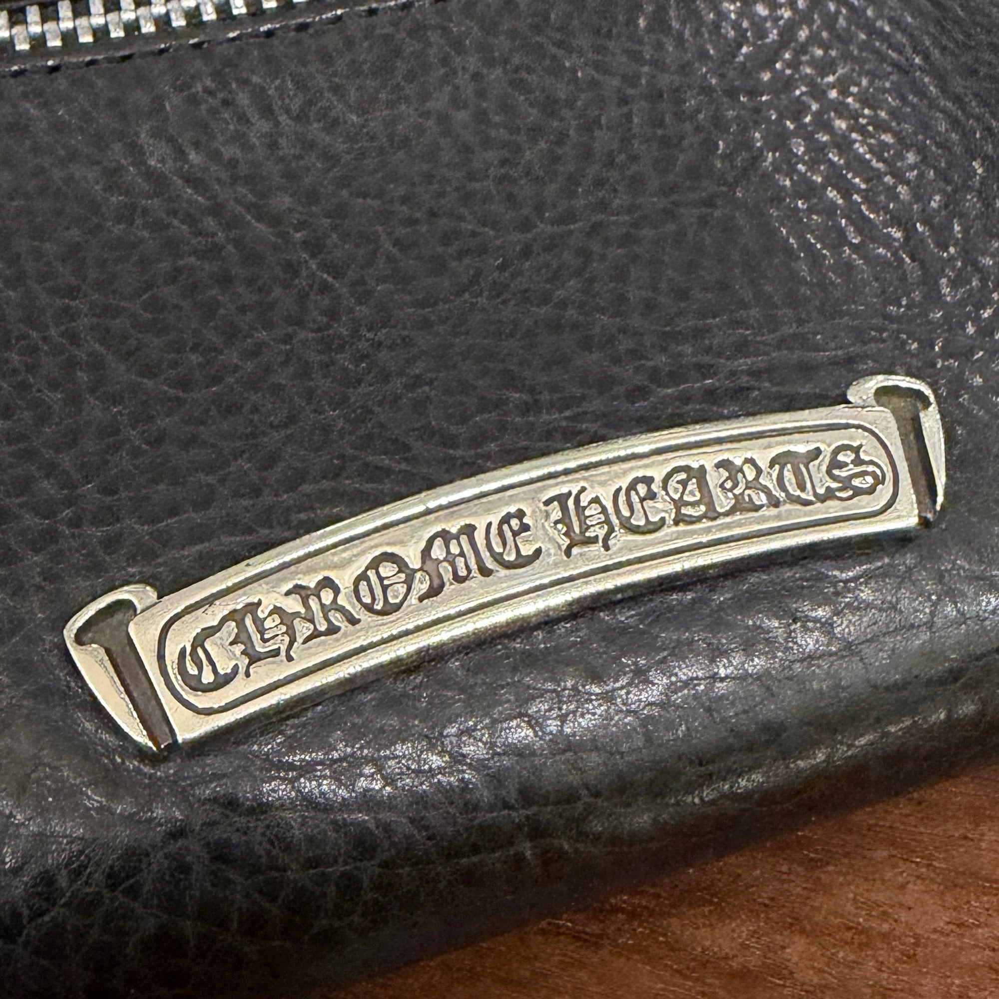 CHROME HEARTS Wave Mini Cross Ball Wallet クロムハーツ ウェーブ ミニ クロスボール ウォレット