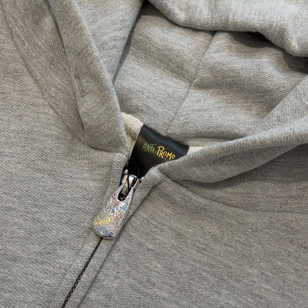 MATTY BOY ANTI PROMO "Sadistic" Thermal Zip Up Hoodie Size XXL マッティボーイ アンチプロモ "サディスティック" サーマル ジップアップフーディー サイズXXL