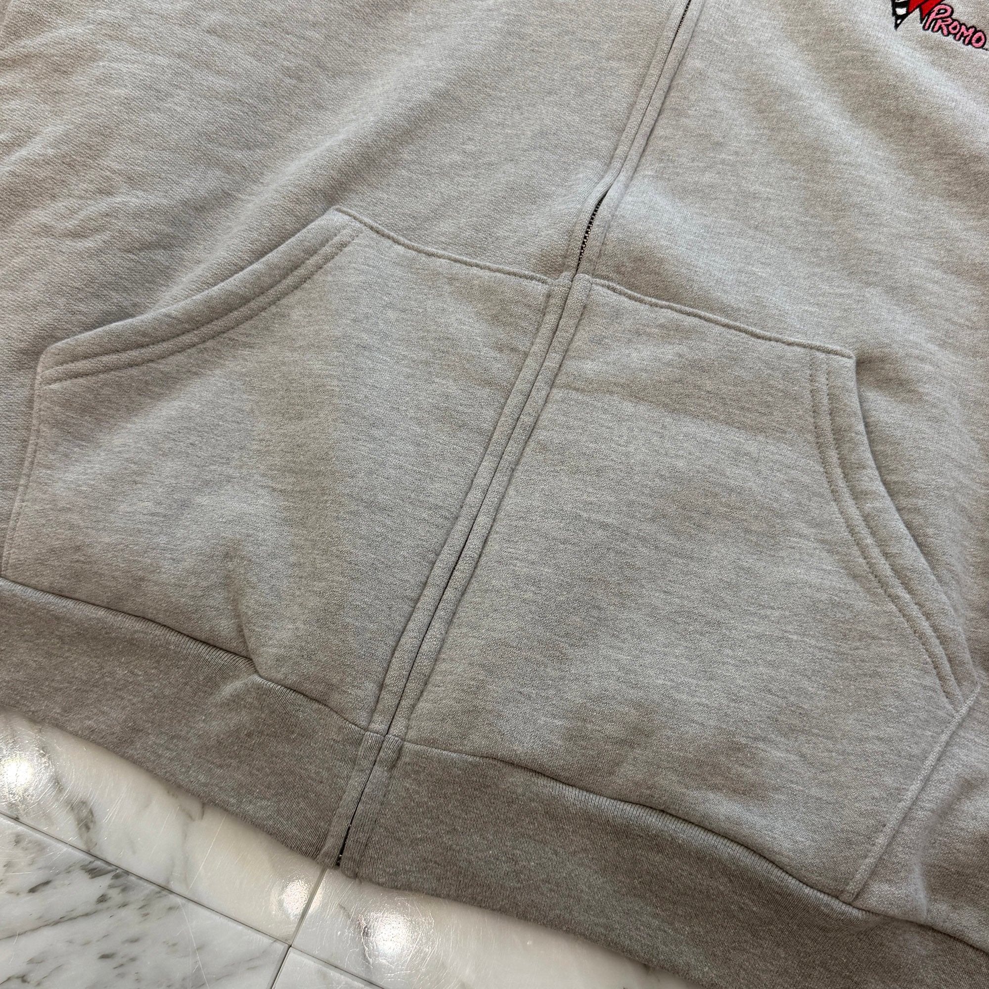 MATTY BOY ANTI PROMO "Sadistic" Thermal Zip Up Hoodie Size XXL マッティボーイ アンチプロモ "サディスティック" サーマル ジップアップフーディー サイズXXL