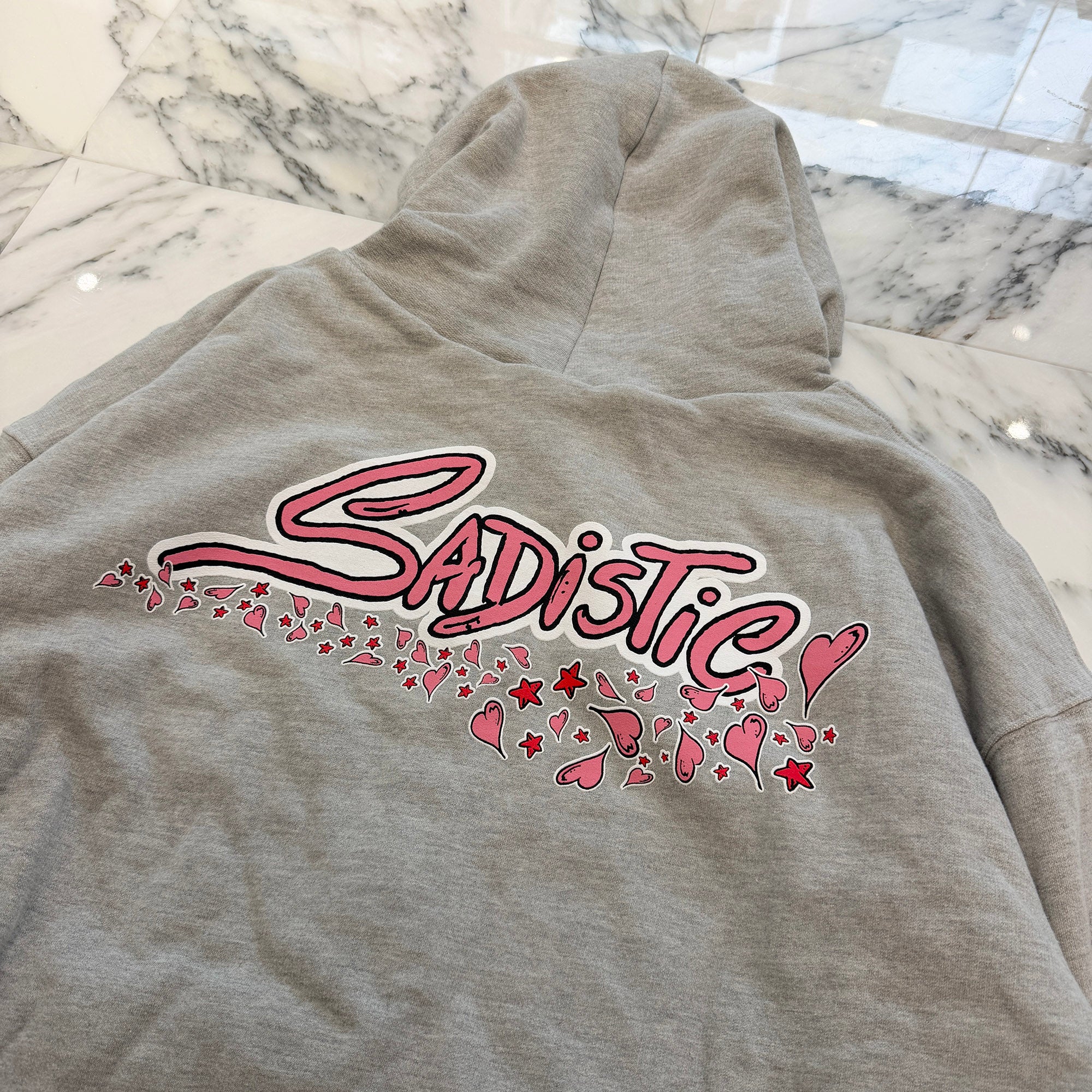 MATTY BOY ANTI PROMO "Sadistic" Thermal Zip Up Hoodie Size XXL マッティボーイ アンチプロモ "サディスティック" サーマル ジップアップフーディー サイズXXL