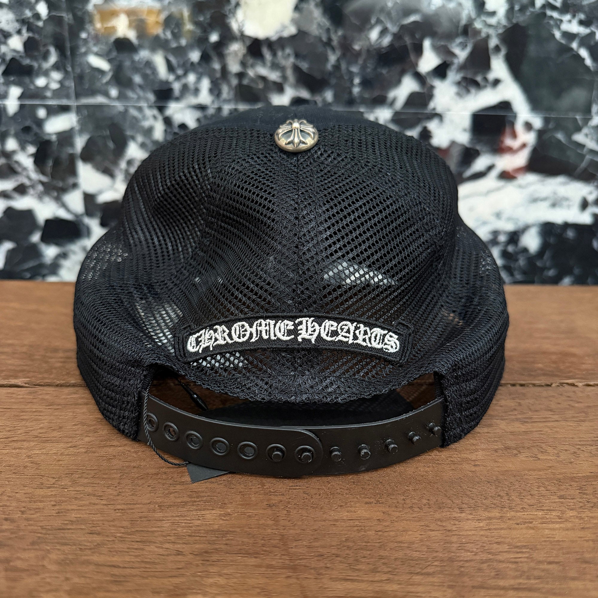 CHROME HEARTS Triple Cross Patch Trucker Cap Size ONE SIZE (51-61) クロムハーツ トリプルクロスパッチ トラッカーキャップ サイズONE SIZE (51-61)