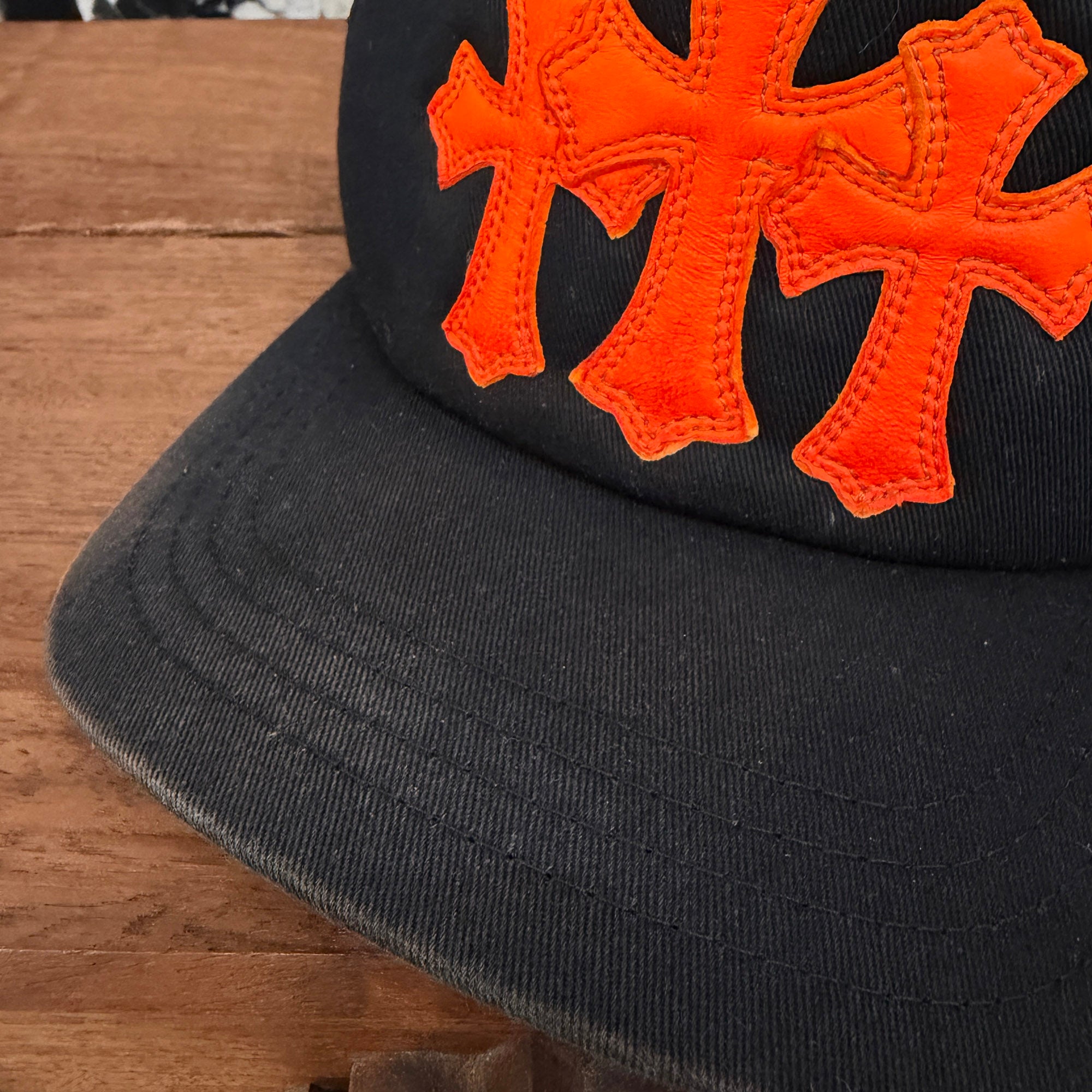 CHROME HEARTS Triple Cross Patch Trucker Cap Size ONE SIZE (51-61) クロムハーツ トリプルクロスパッチ トラッカーキャップ サイズONE SIZE (51-61)