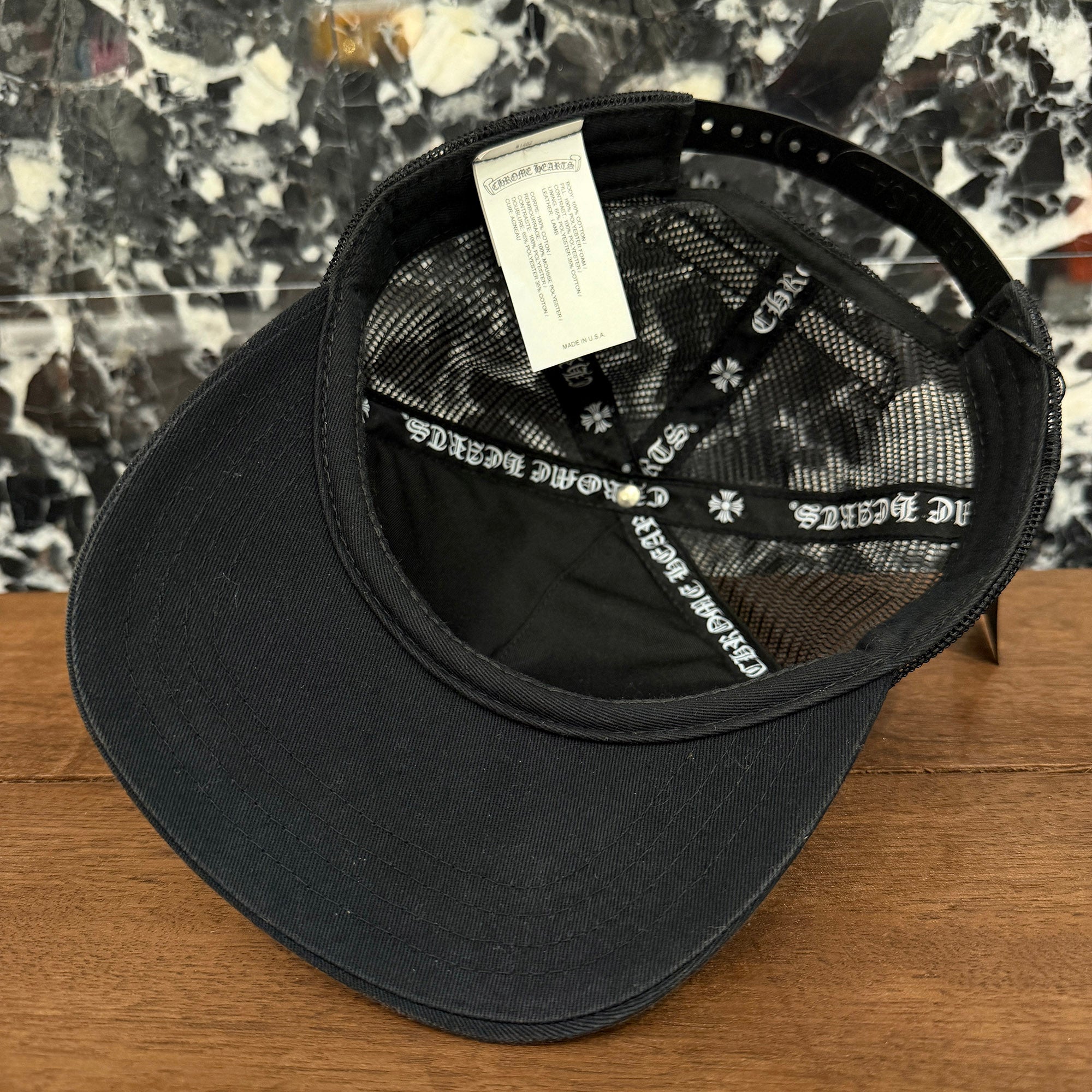 CHROME HEARTS Triple Cross Patch Trucker Cap Size ONE SIZE (51-61) クロムハーツ トリプルクロスパッチ トラッカーキャップ サイズONE SIZE (51-61)