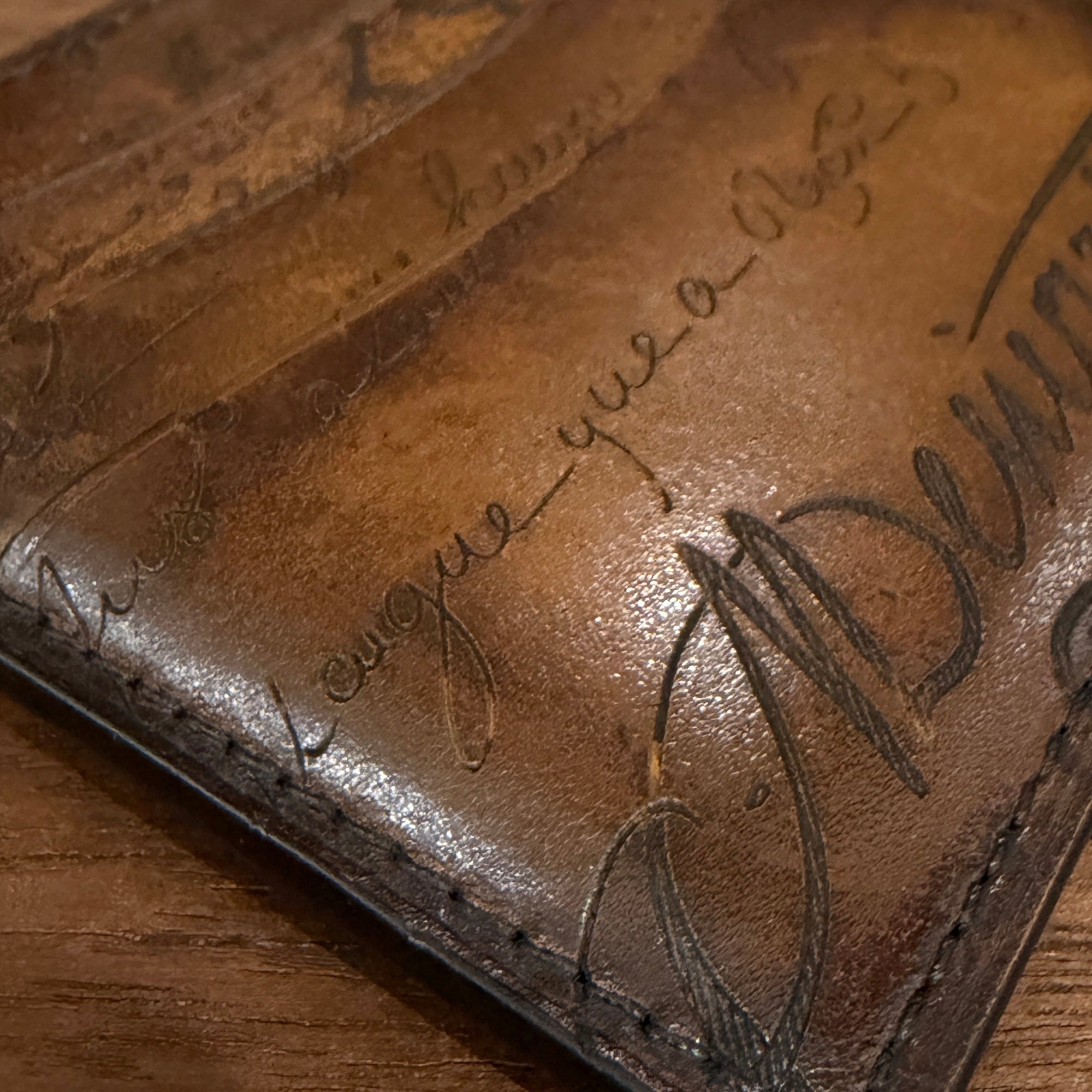 Berluti Imbuia Venezia Leather Card Case ベルルッティ ヴェネチアレザー カードケース