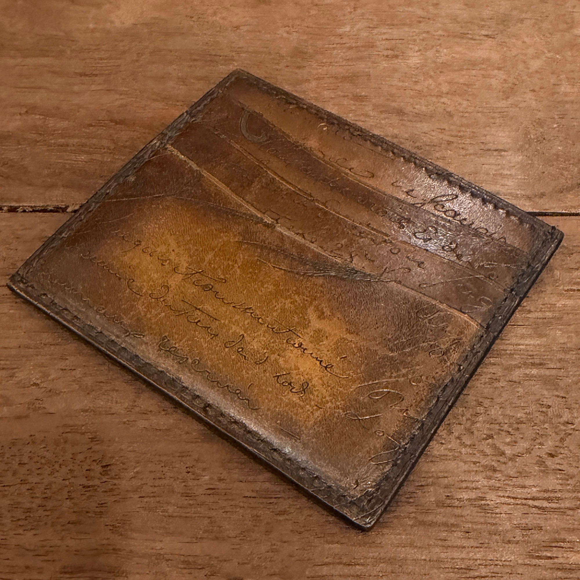 Berluti Imbuia Venezia Leather Card Case ベルルッティ ヴェネチアレザー カードケース