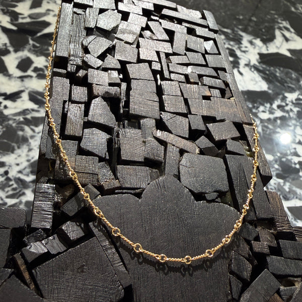 CHROME HEARTS 22K Twist Chain Necklace Size 20 Inch クロムハーツ 22K ツイストチェーン ネックレス サイズ 20インチ