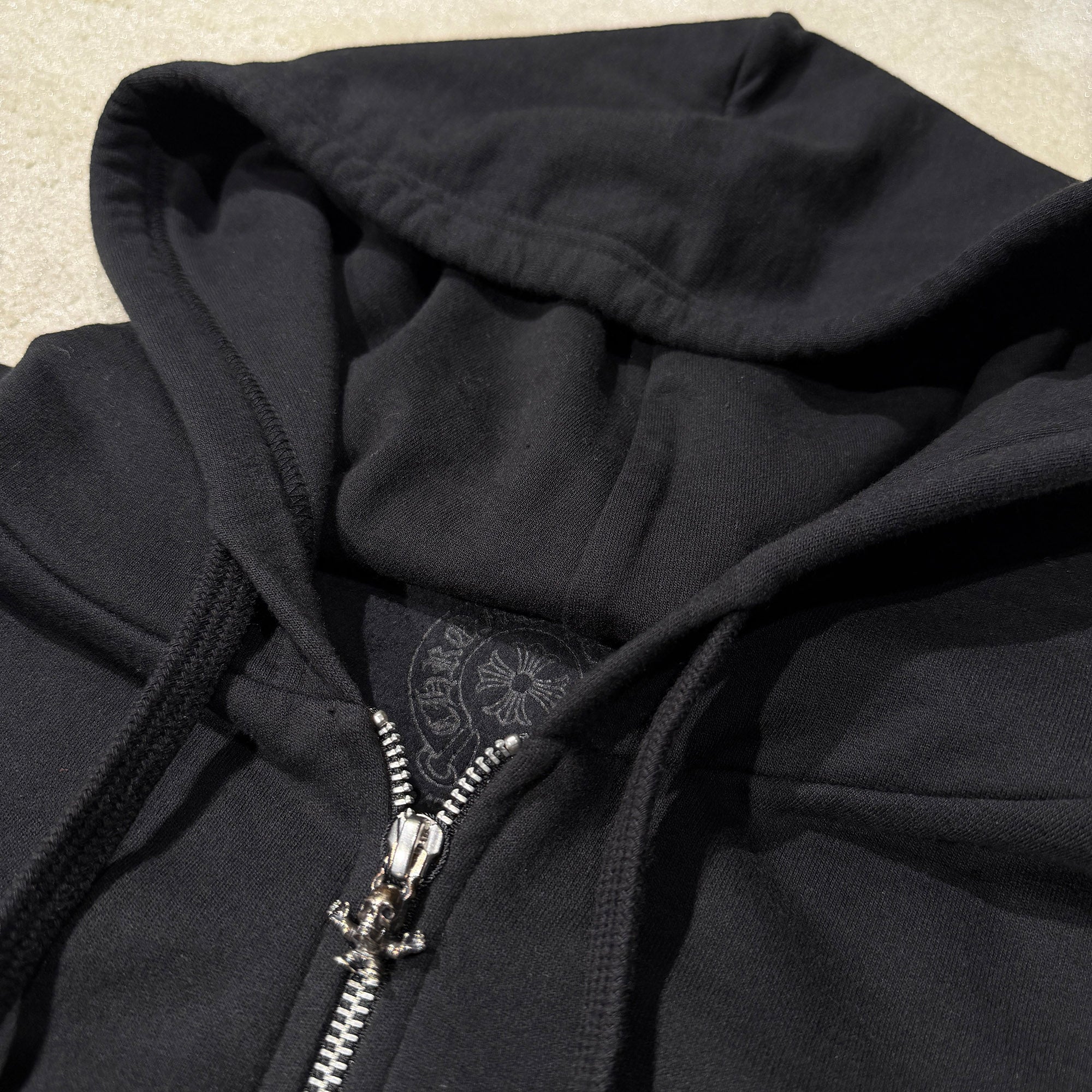CHROME HEARTS FOTI Back All Set Foti Print Zip Up Hoodie Size M クロムハーツ フォティ バック オールセット フォティ プリント ジップアップ フーディ サイズM