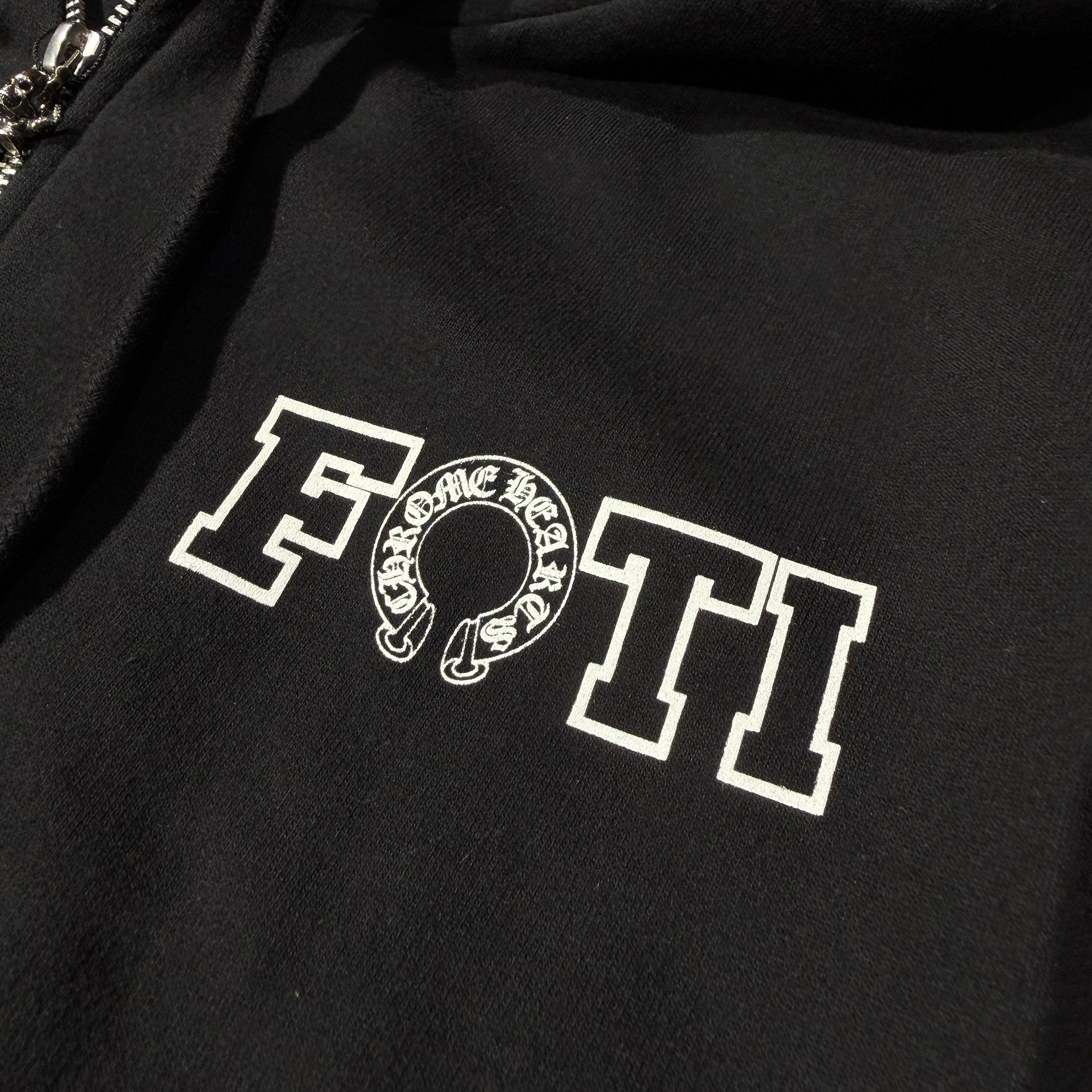 CHROME HEARTS FOTI Back All Set Foti Print Zip Up Hoodie Size M クロムハーツ フォティ バック オールセット フォティ プリント ジップアップ フーディ サイズM
